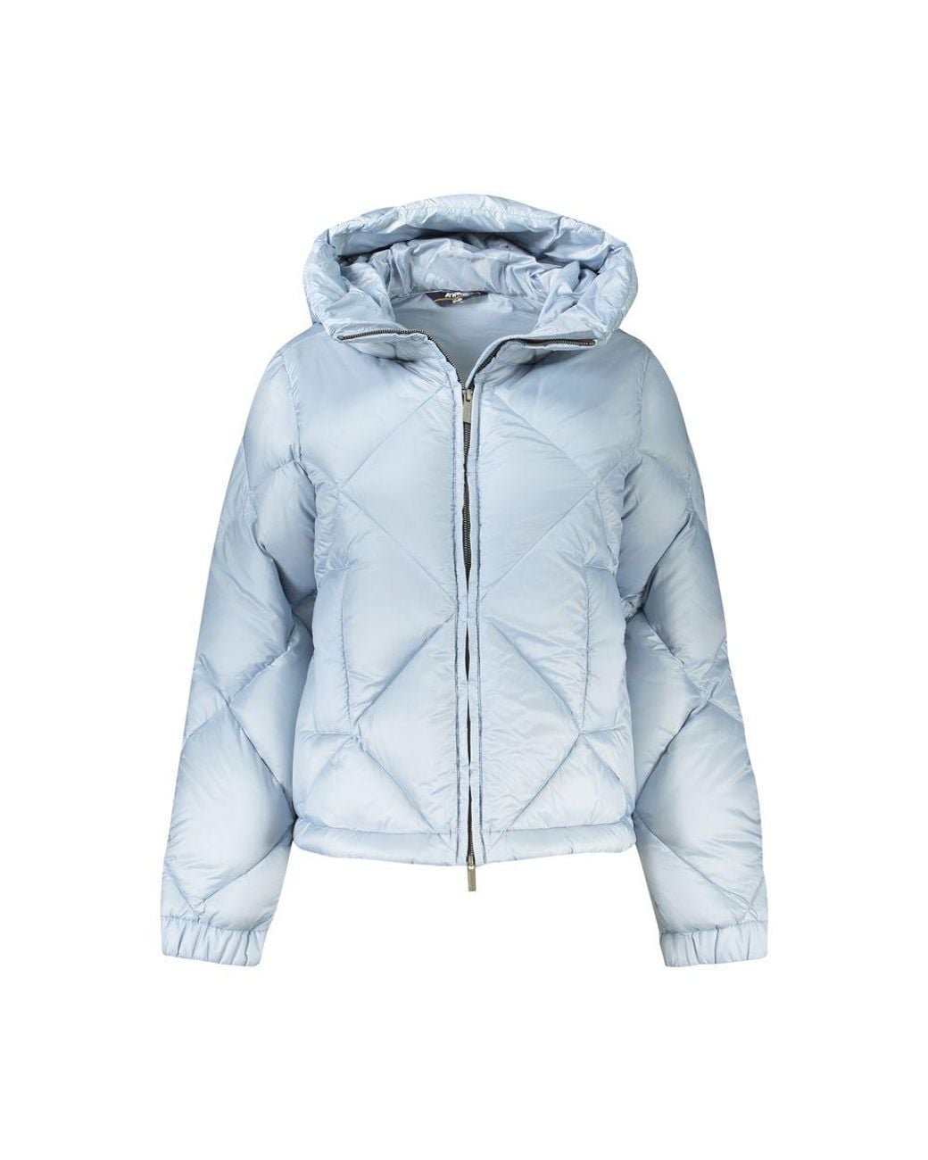 K-Way Blue Azzurro Polyester 's Jacket - L
