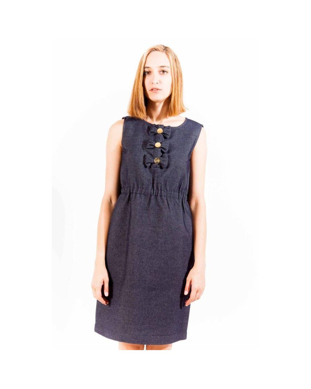 Love Moschino Blue Cotone Dress