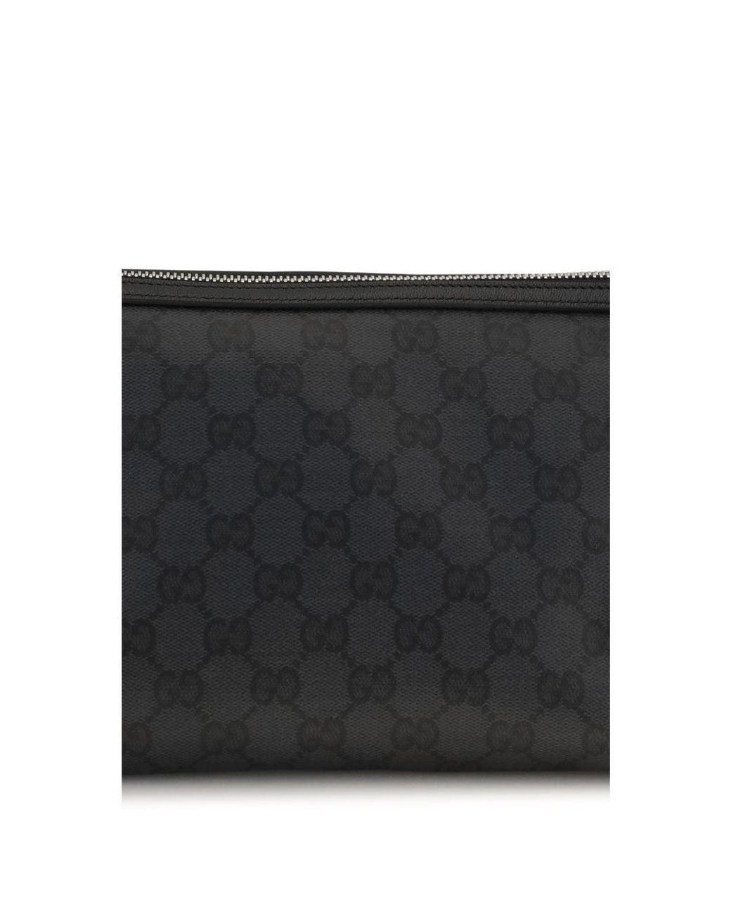 Gucci Black Fabric Clutch Bag