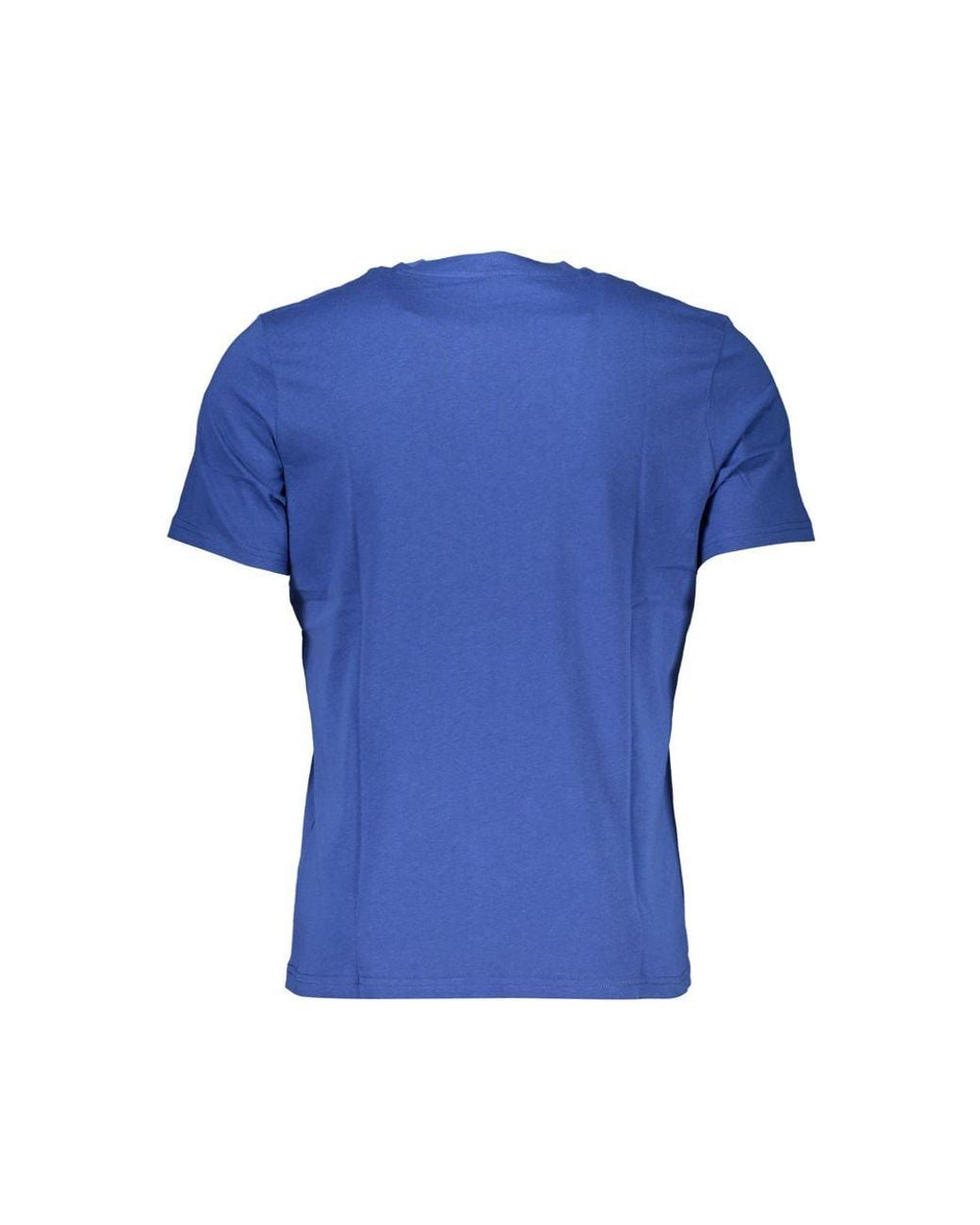 North Sails Blue Cotton T-Shirt for men