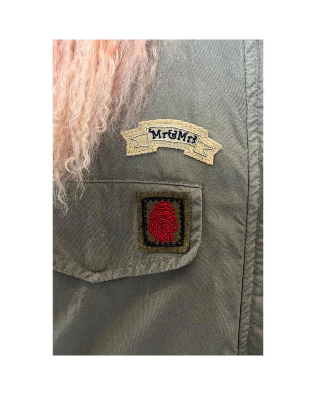 MR & MRS Gray Pink Cotton 's Jacket