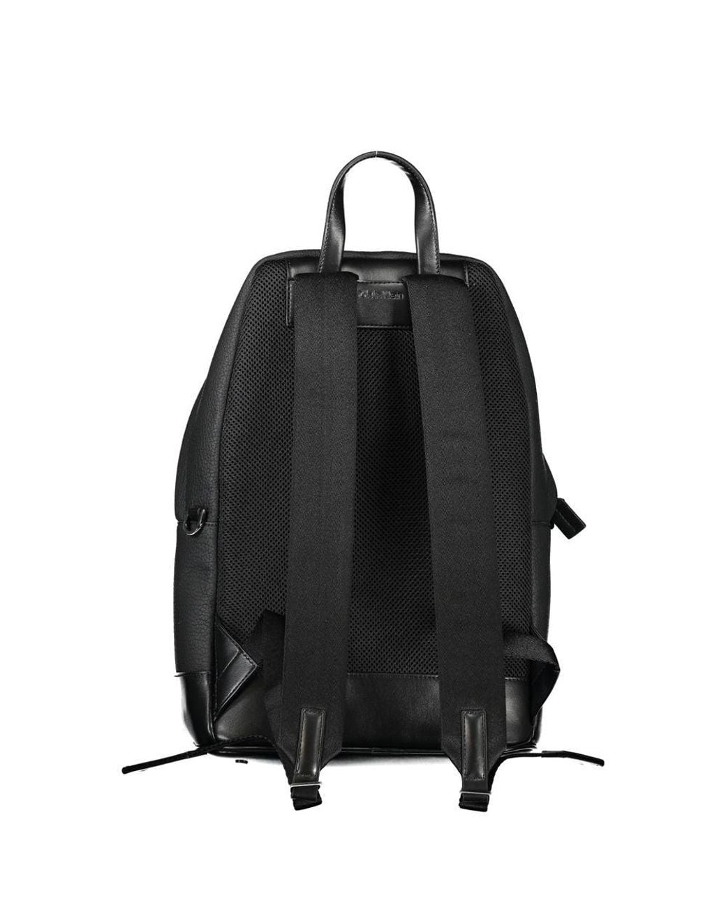 Calvin Klein Black Sleek Urbanite Backpack With Laptop Compartment for men