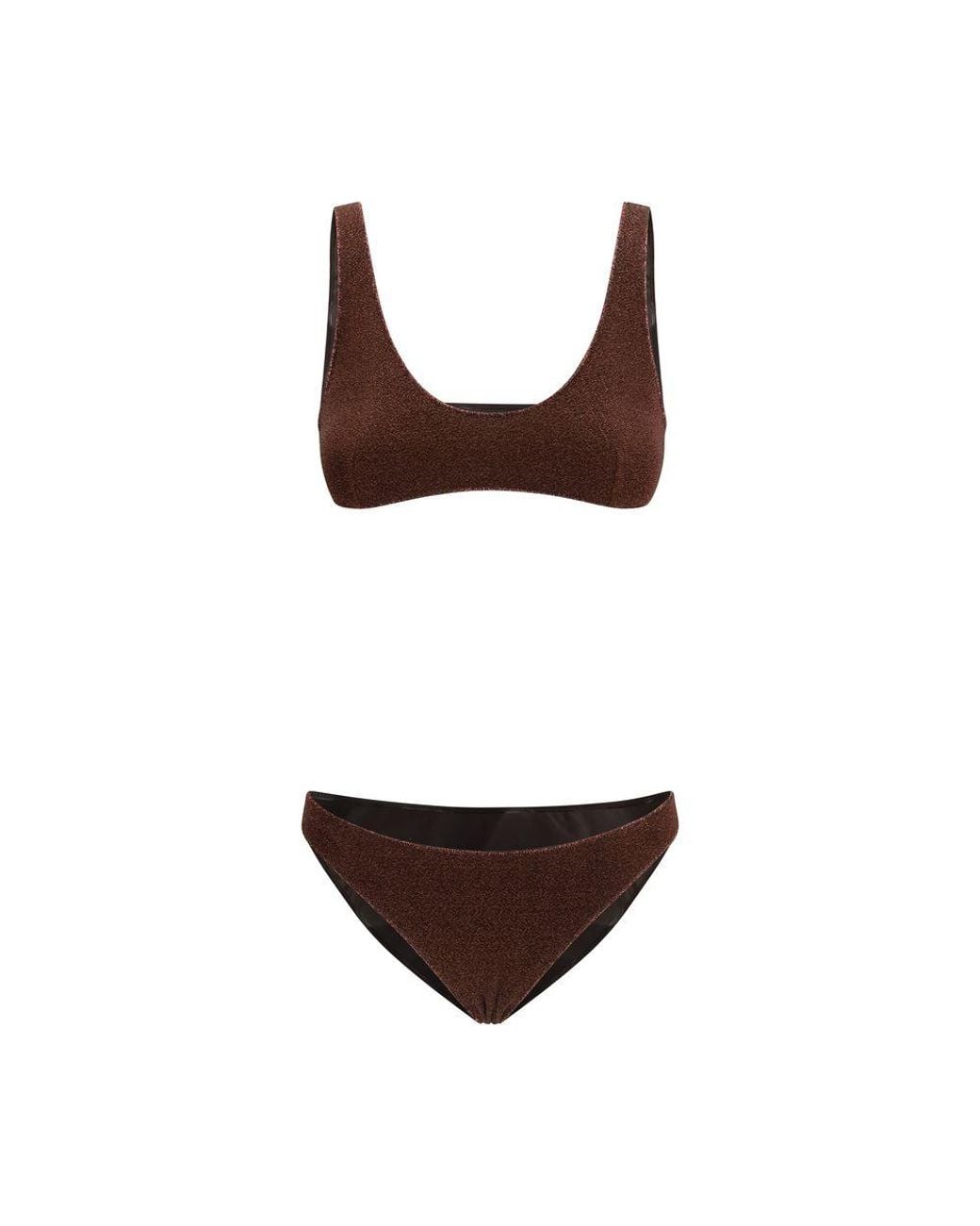 Oseree Brown Polyamide Bikini