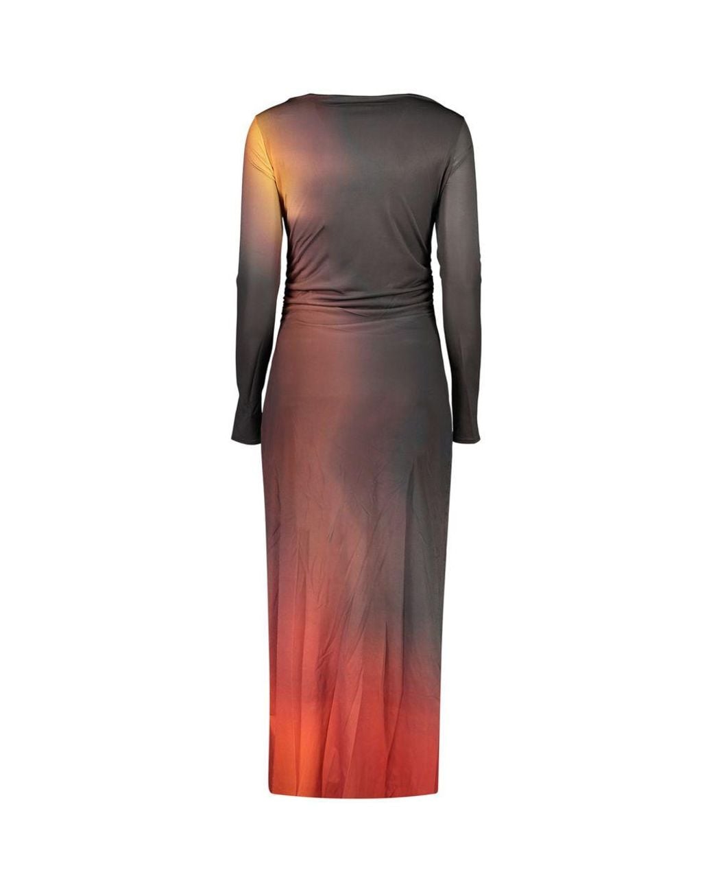 Desigual Red Black Polyester 's Dress