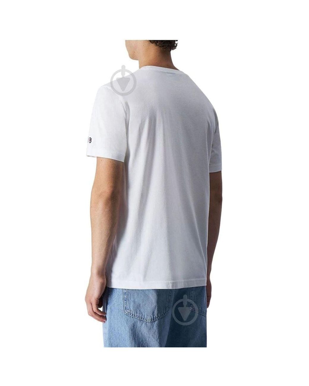 Champion White Cotton Sweatshirt for men