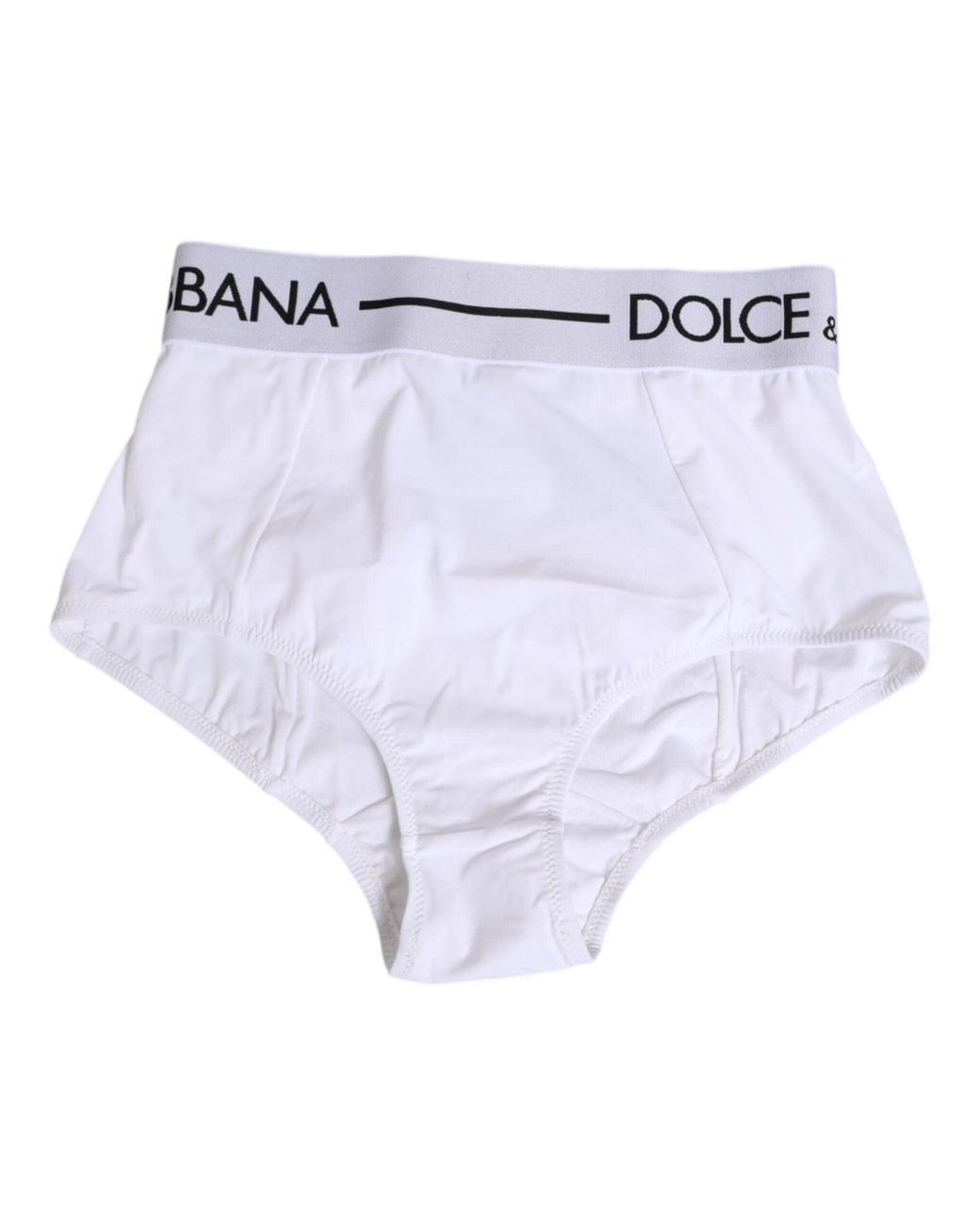 Dolce & Gabbana Blue Nylon Logo Waistband Panty Underwear 25+Pa Clothing