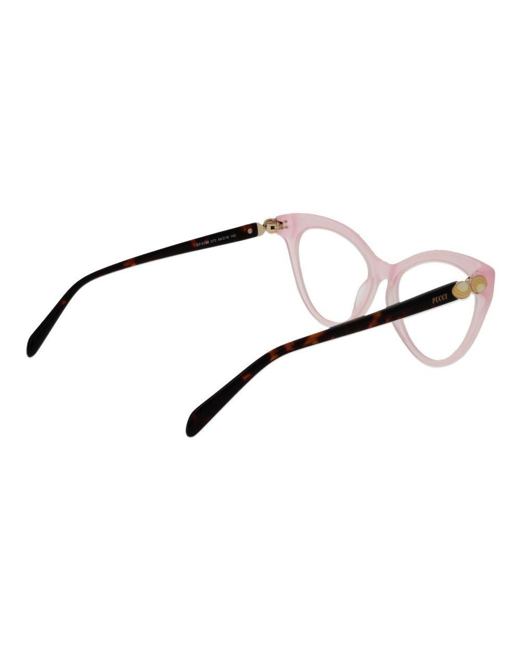 Emilio Pucci Metallic Glasses