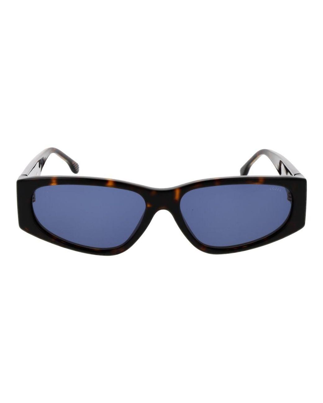 Lozza Blue Brown Cellulose Acetate Sunglasses for men