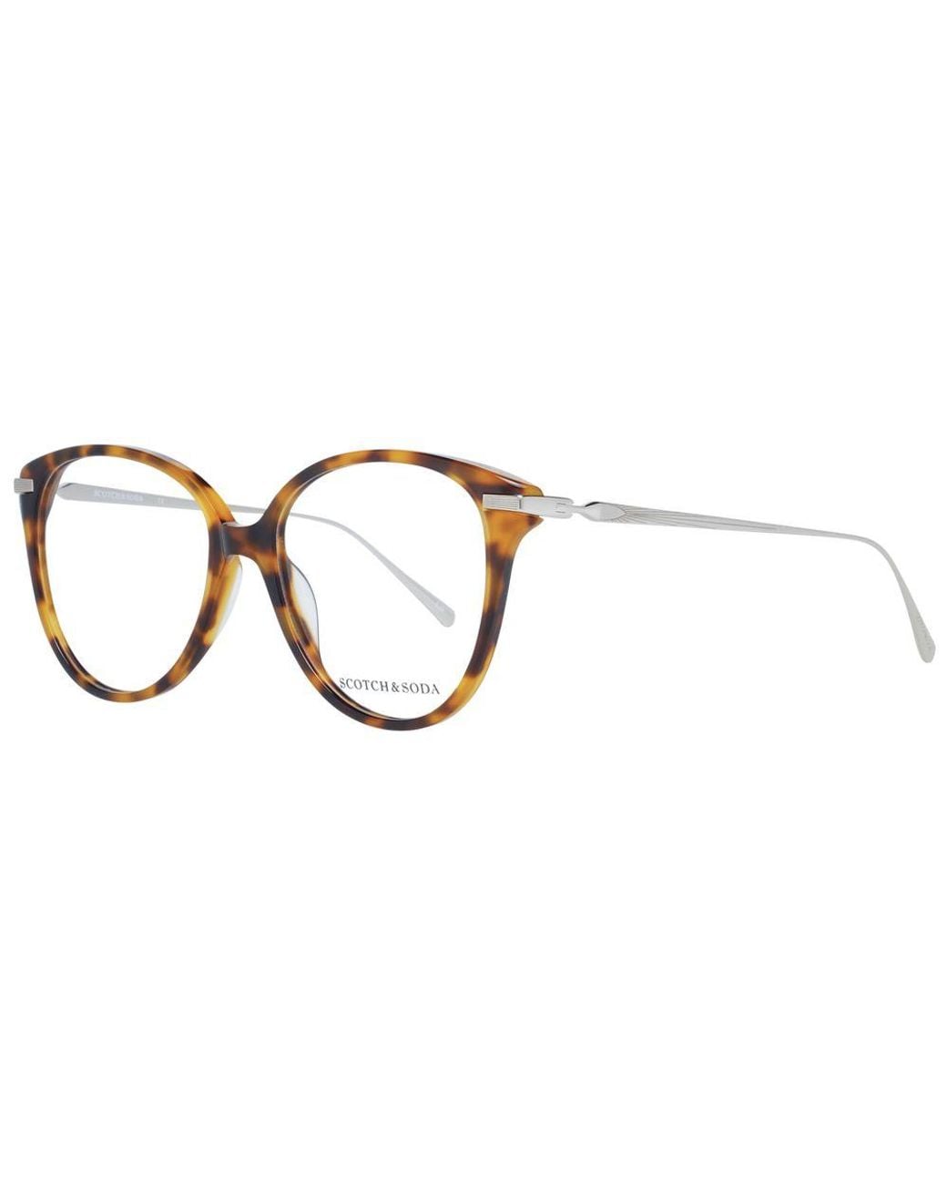 Scotch & Soda Metallic Brown Acetate Glasses (frames)