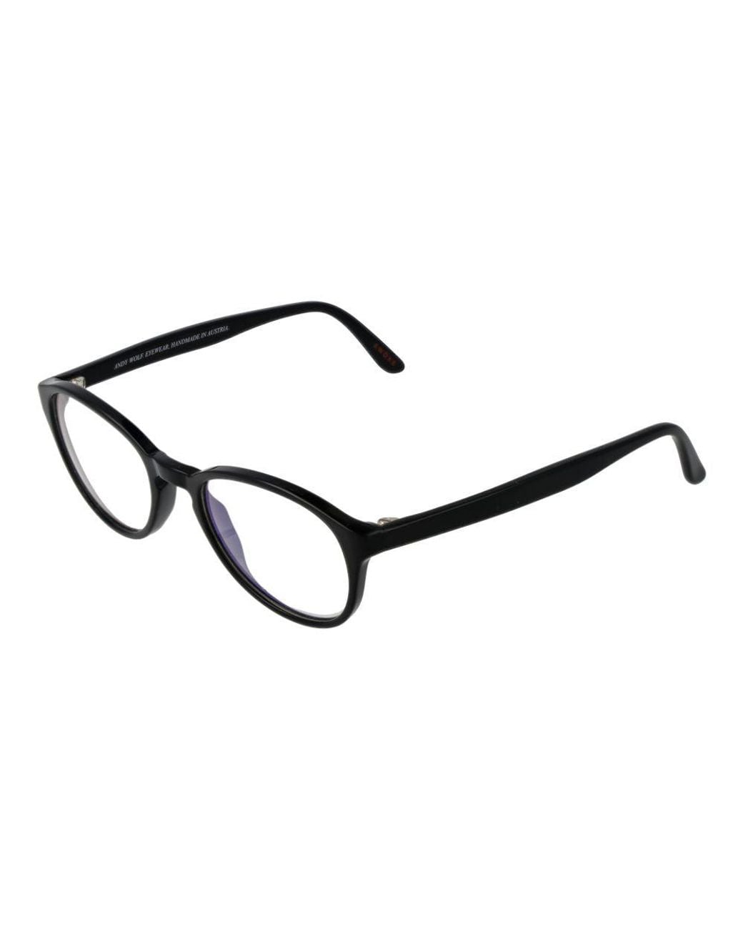 Andy Wolf Black Acetate Glasses (frames)