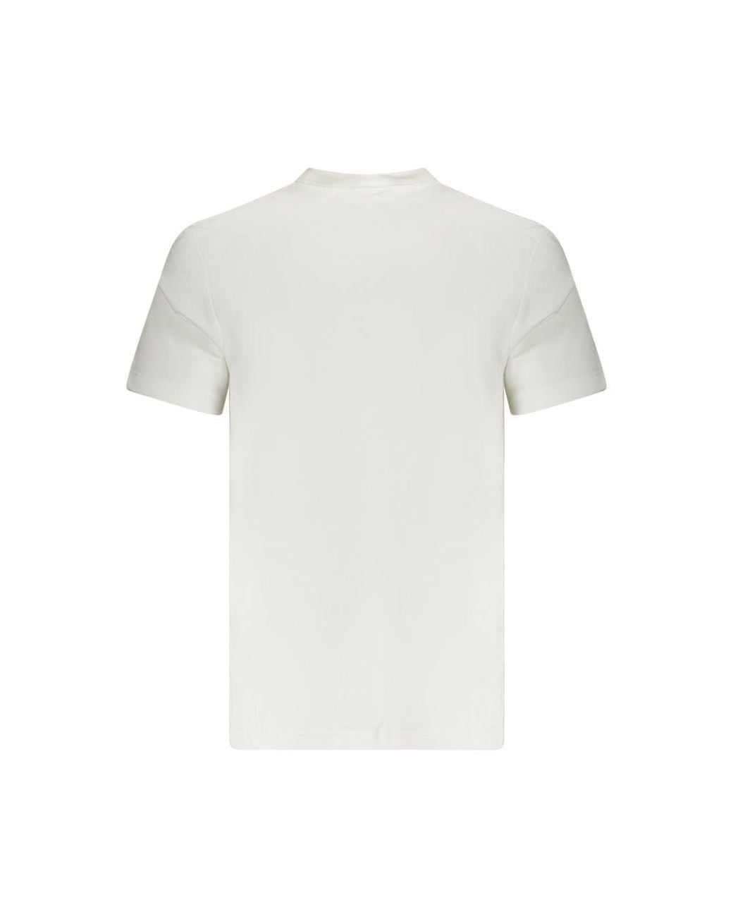 Calvin Klein White Bianco Cotton T-Shirt for men