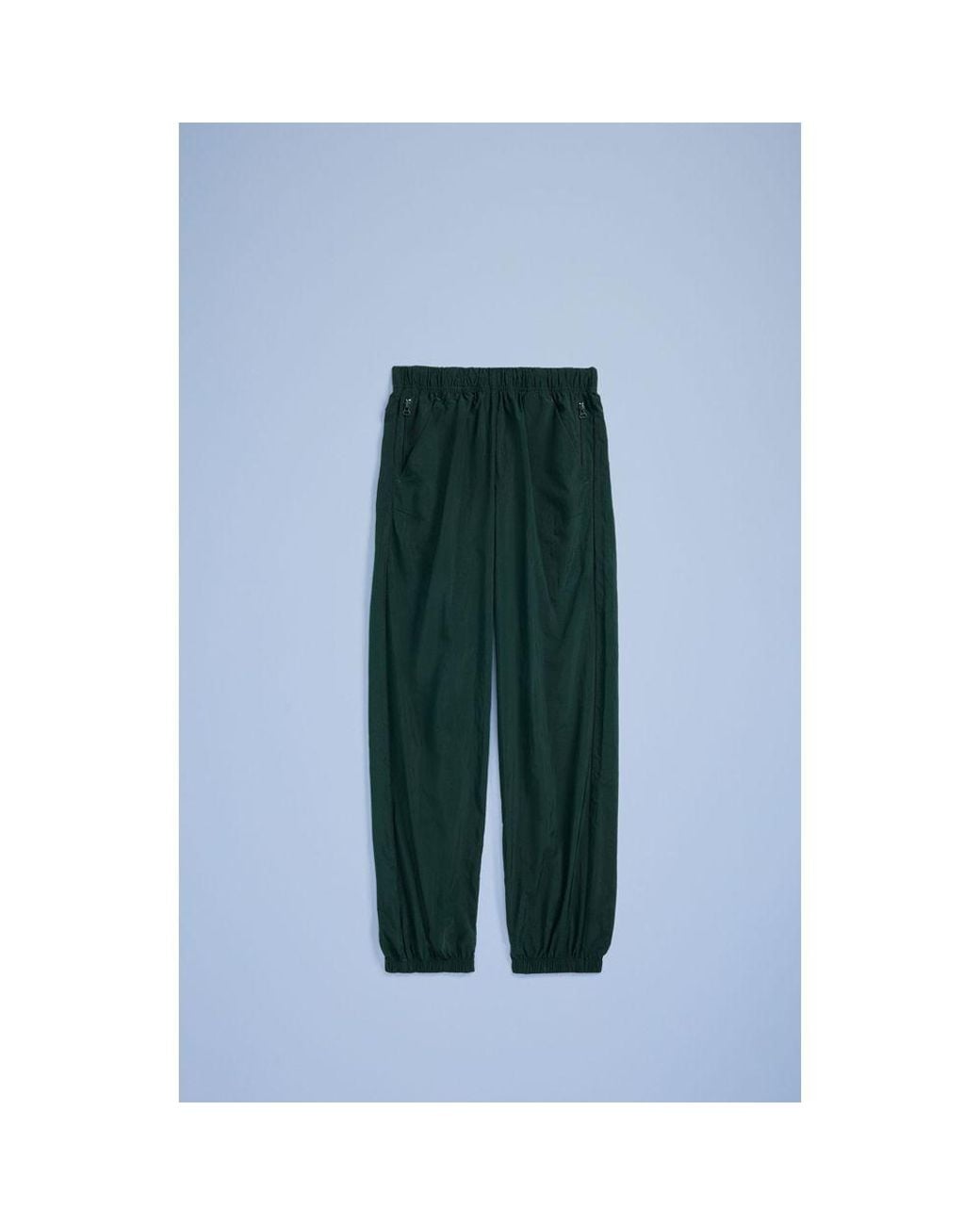 Champion Blue Red Polyamide Joggers (workout Pants) for men