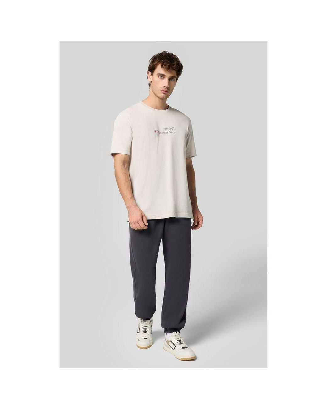 Champion Blue Cotton Joggers (Workout Pants) for men