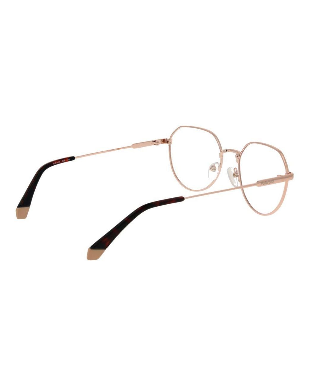 Polaroid Metallic Gold Metal Glasses (frames)