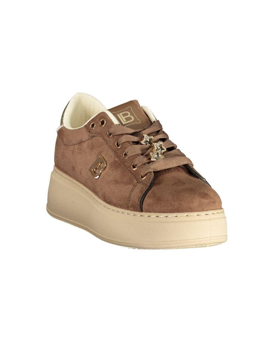 Laura Biagiotti Natural Brown Polyurethane 's Sneaker