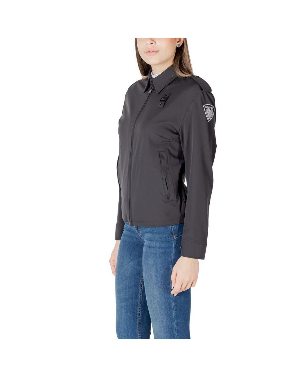 Blauer Black Polyamide Jackets & Coat