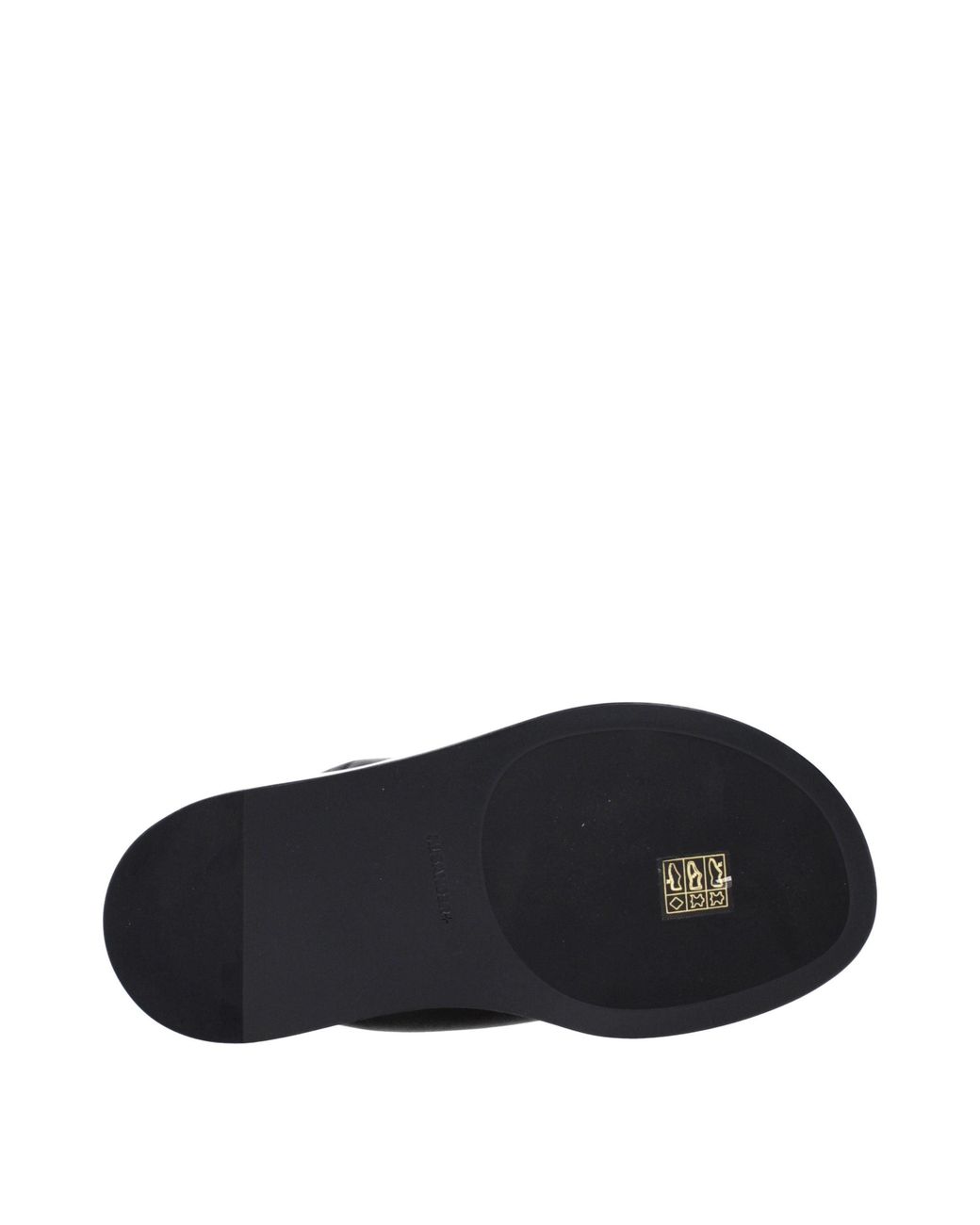 Jil Sander Black Leather Flip
