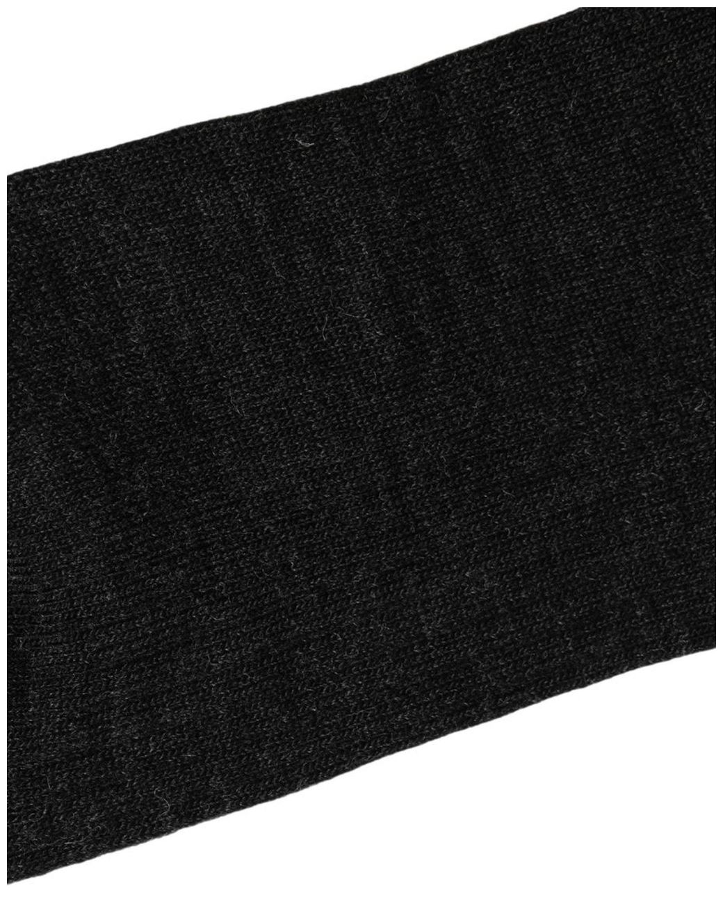 Dolce & Gabbana Black Dark Gray Sequined Wool Knee High Accessory Socks