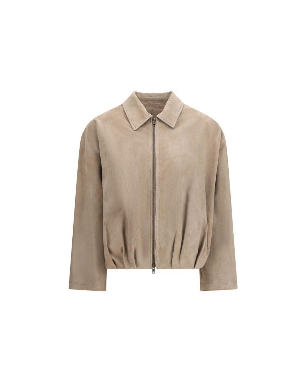 Salvatore Santoro Natural Beige Lamb Ovis Aries Jacket