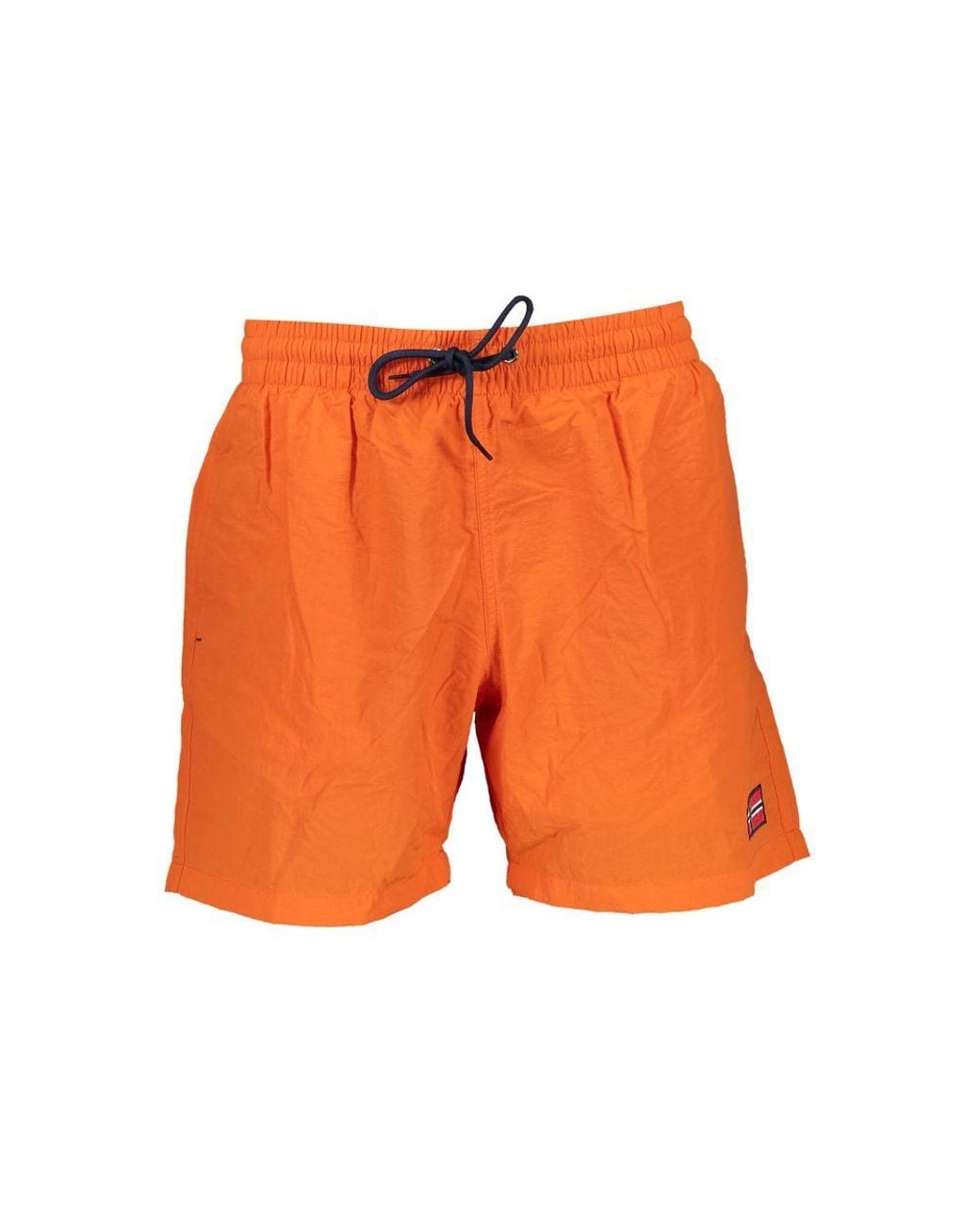 Norway 1963 Orange Polymide Men's Swimwear for men