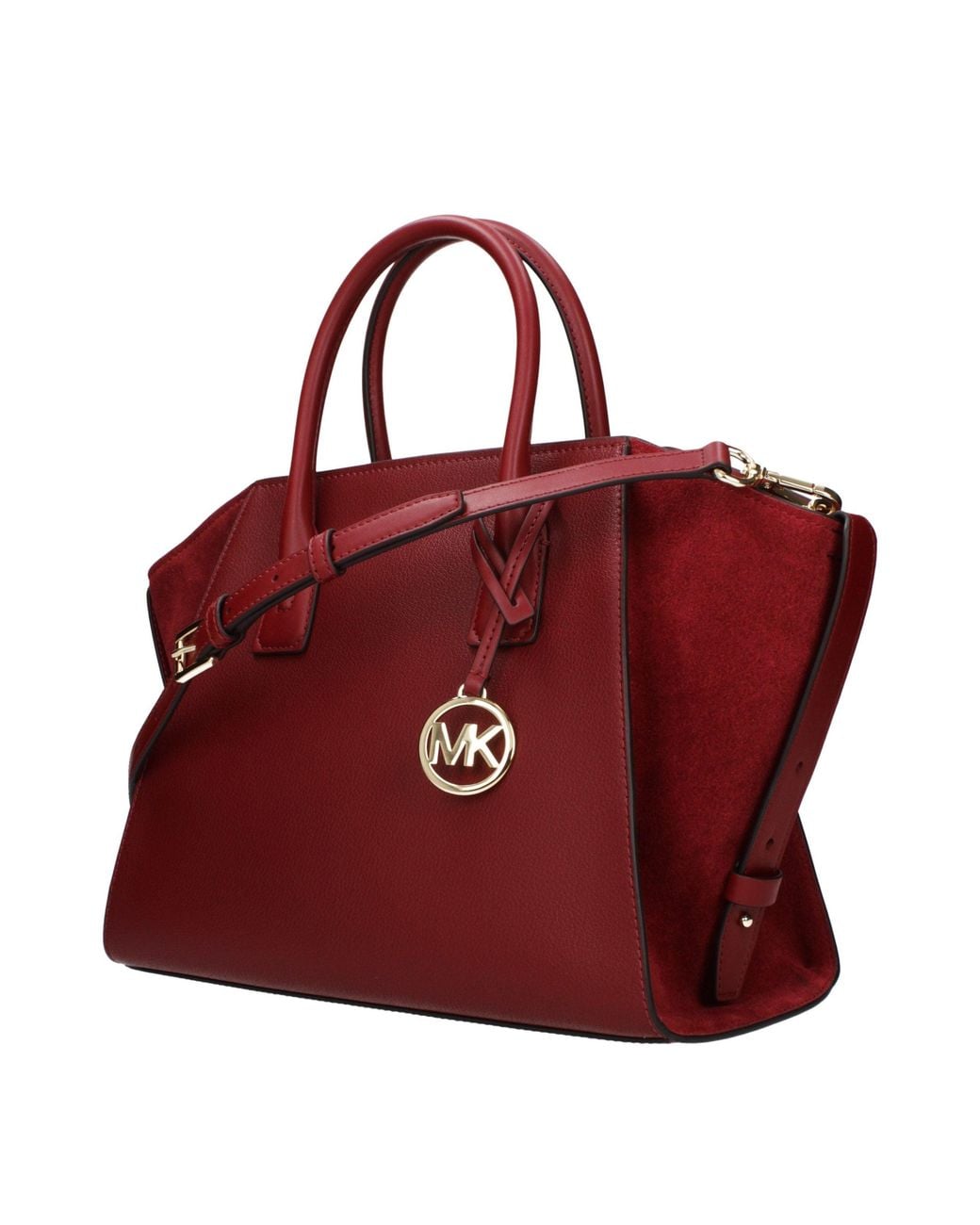 Michael Kors Red Leather Handbag