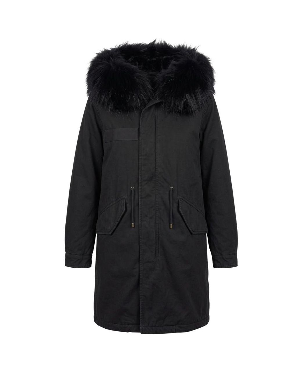 MR & MRS Black Cotton Jacket