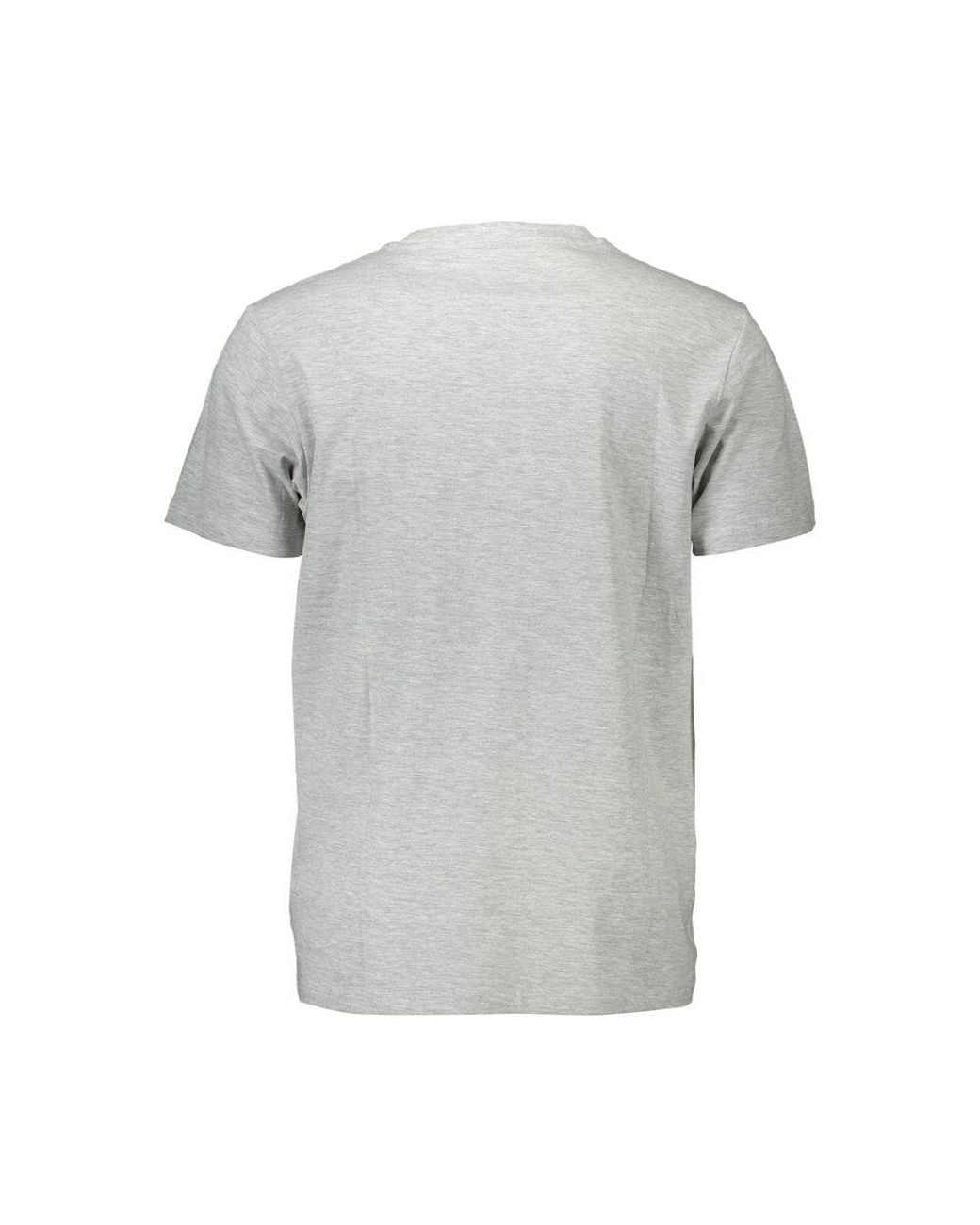 Guess Gray Cotton T-Shirt for men