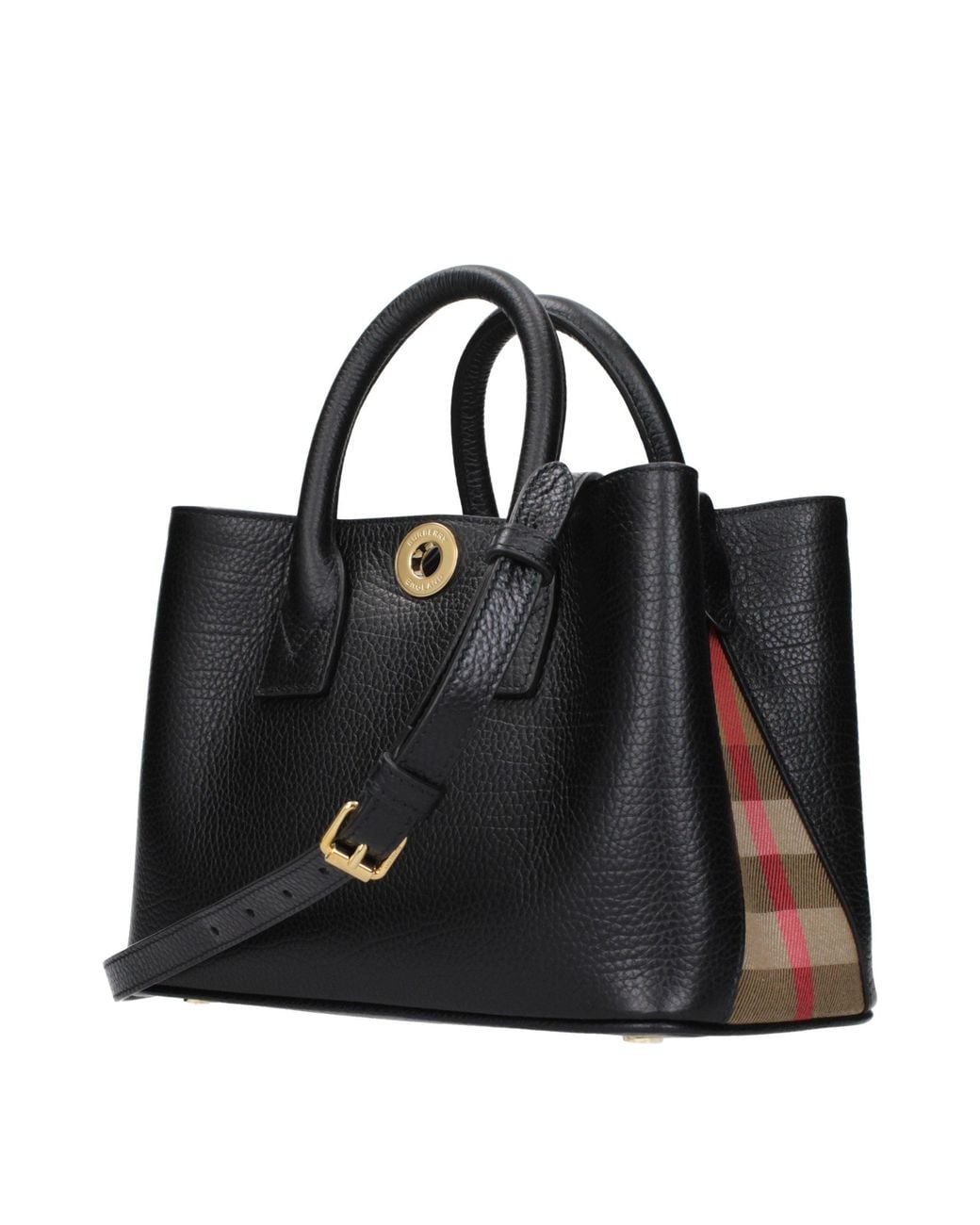 Burberry Black Leather Handbag