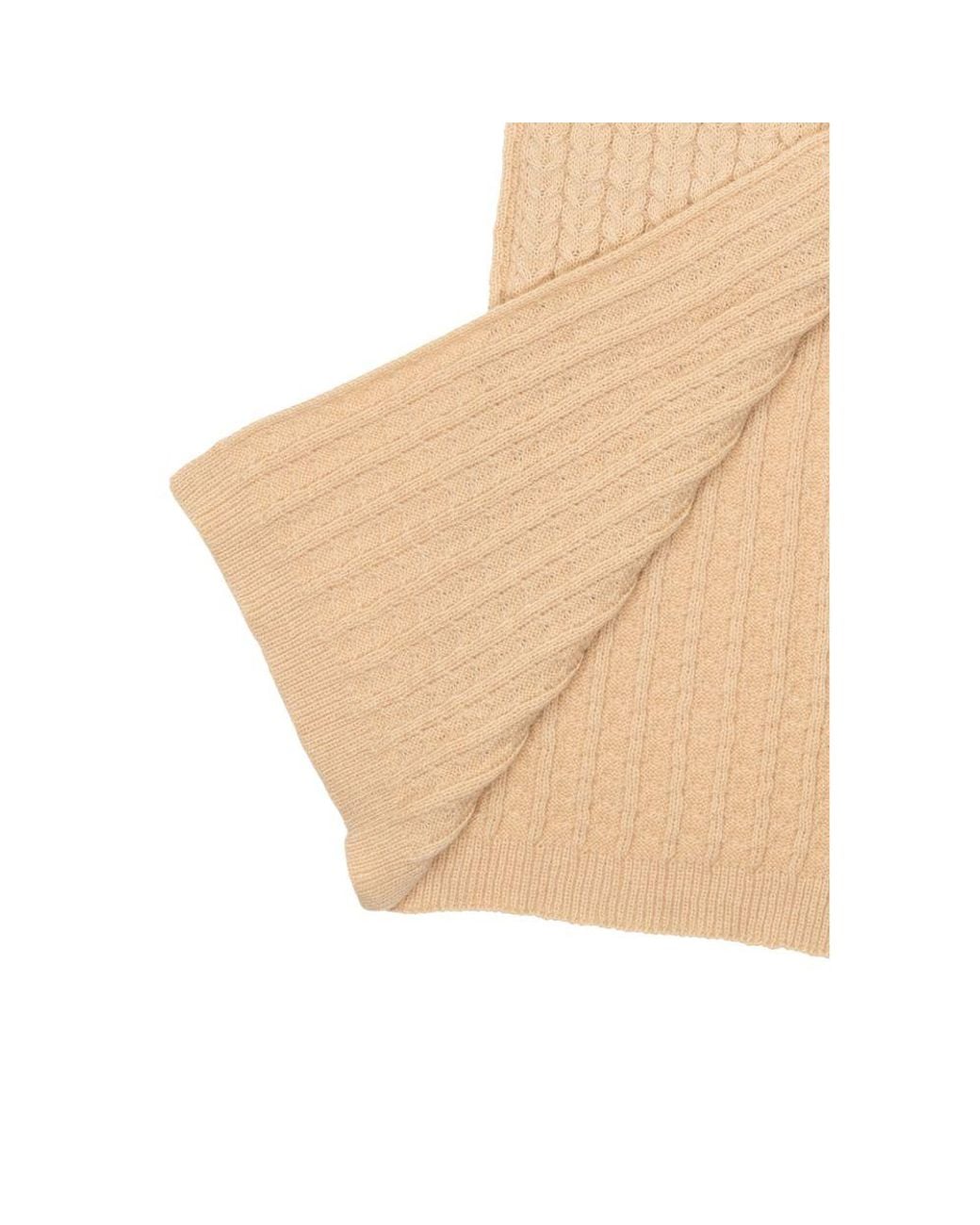 ONLY Natural Beige Polyester Scarf