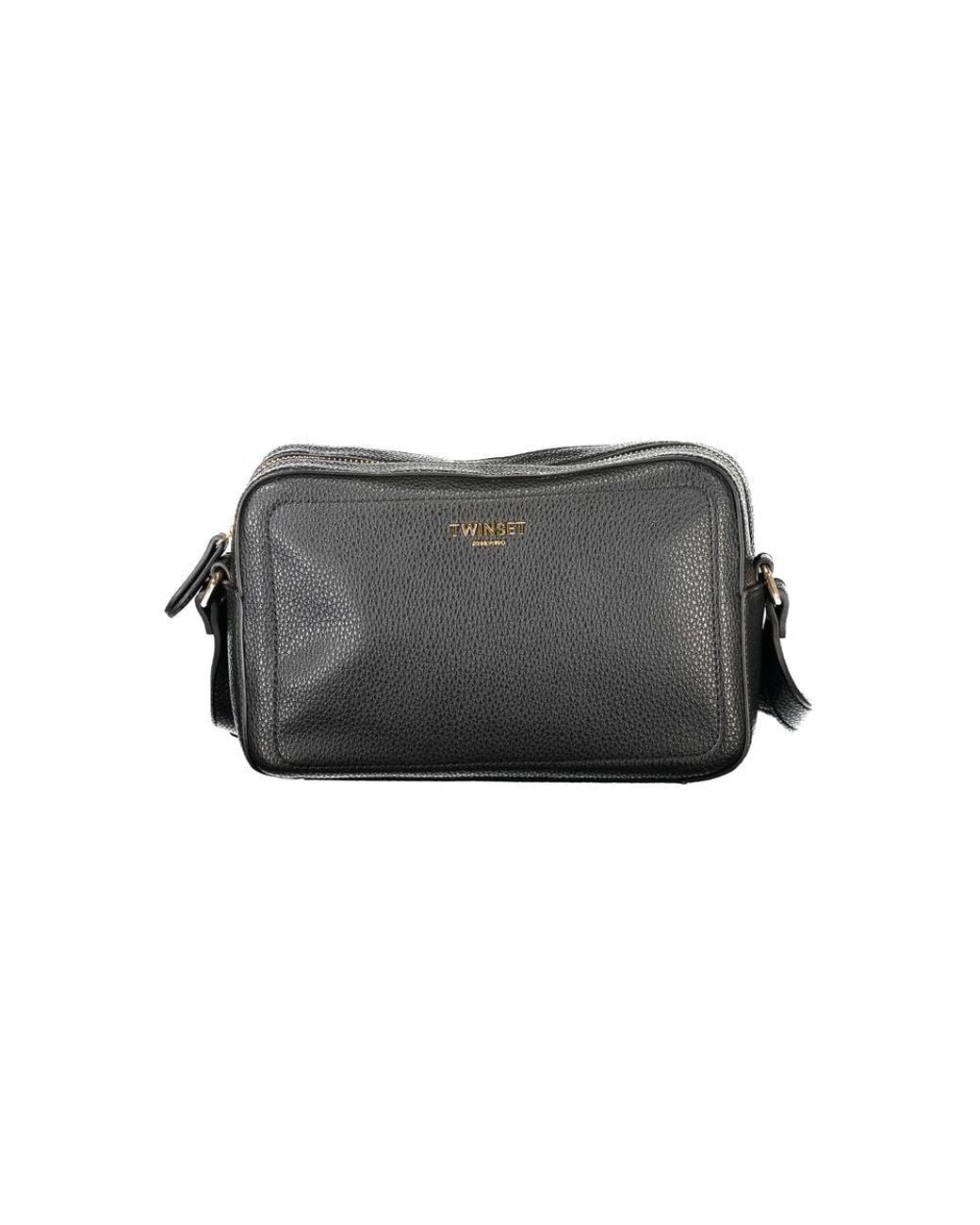 Twinset Black Twinset Polyethylene Handbag