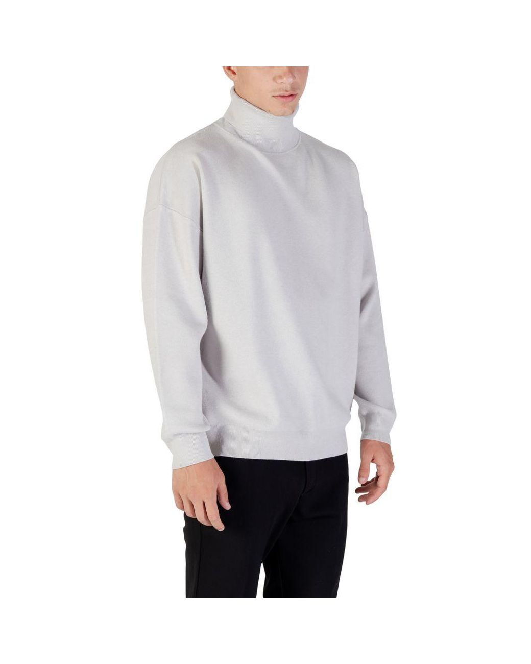 Antony Morato Gray Viscose Sweatshirt for men