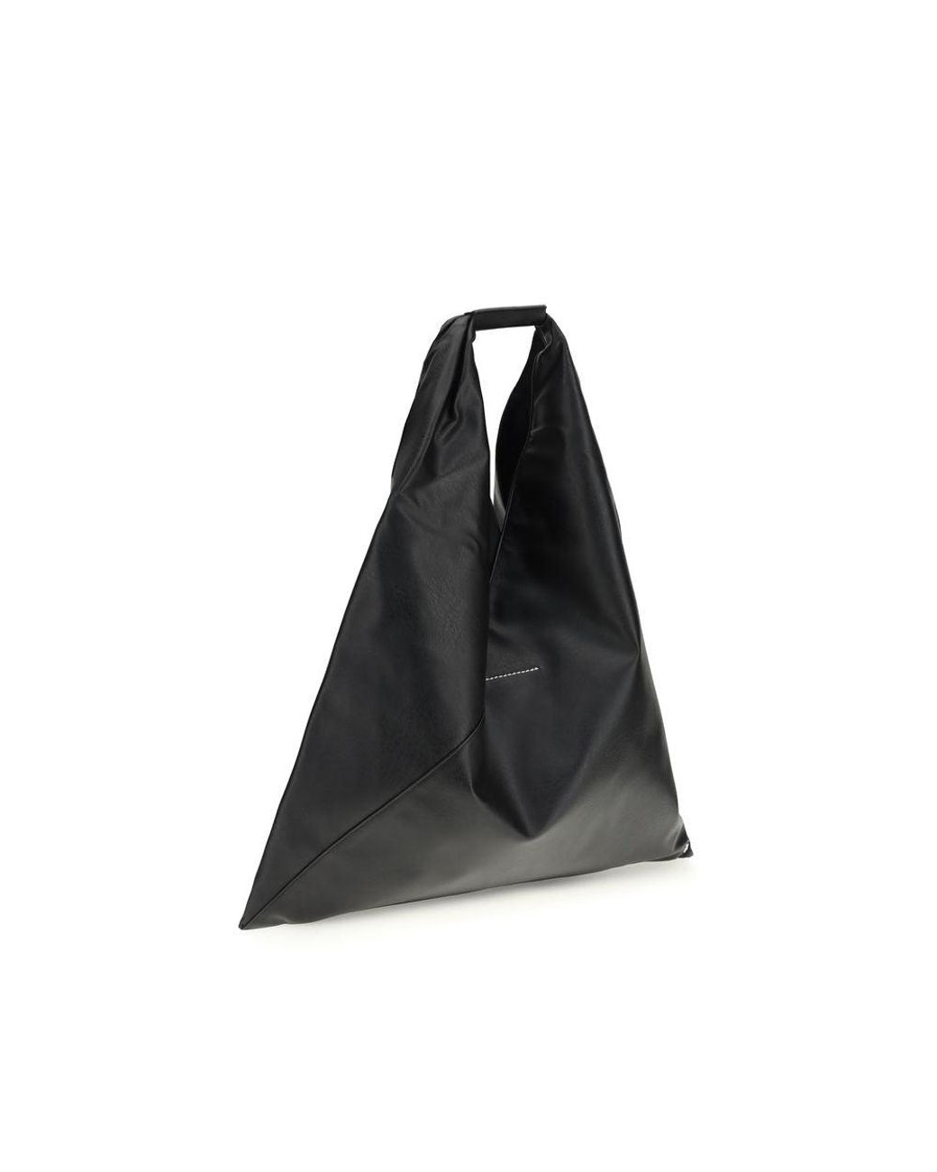 MM6 by Maison Margiela Black Polyethylene Handbag
