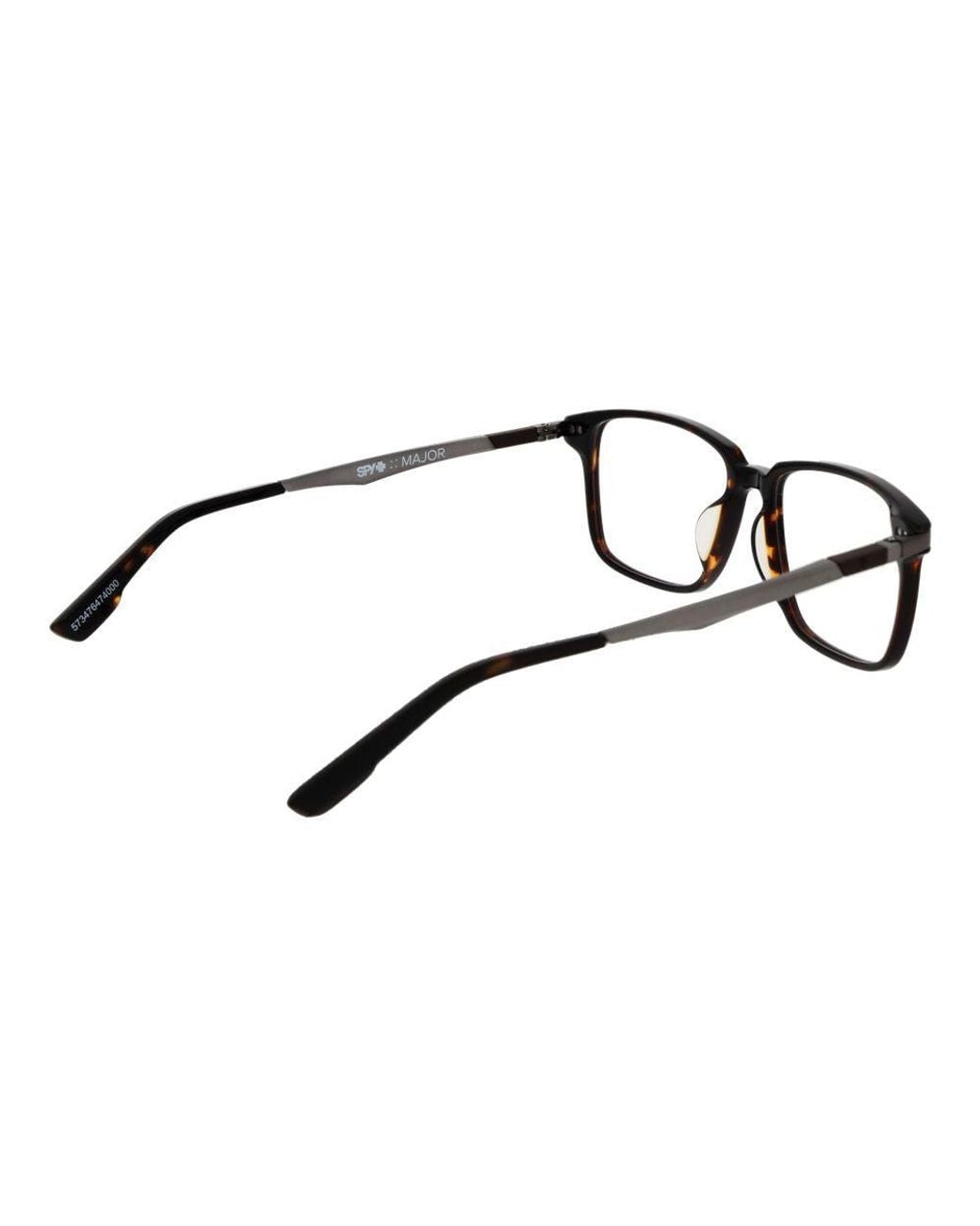 Spy Black Brown Plastic Glasses (frames) for men