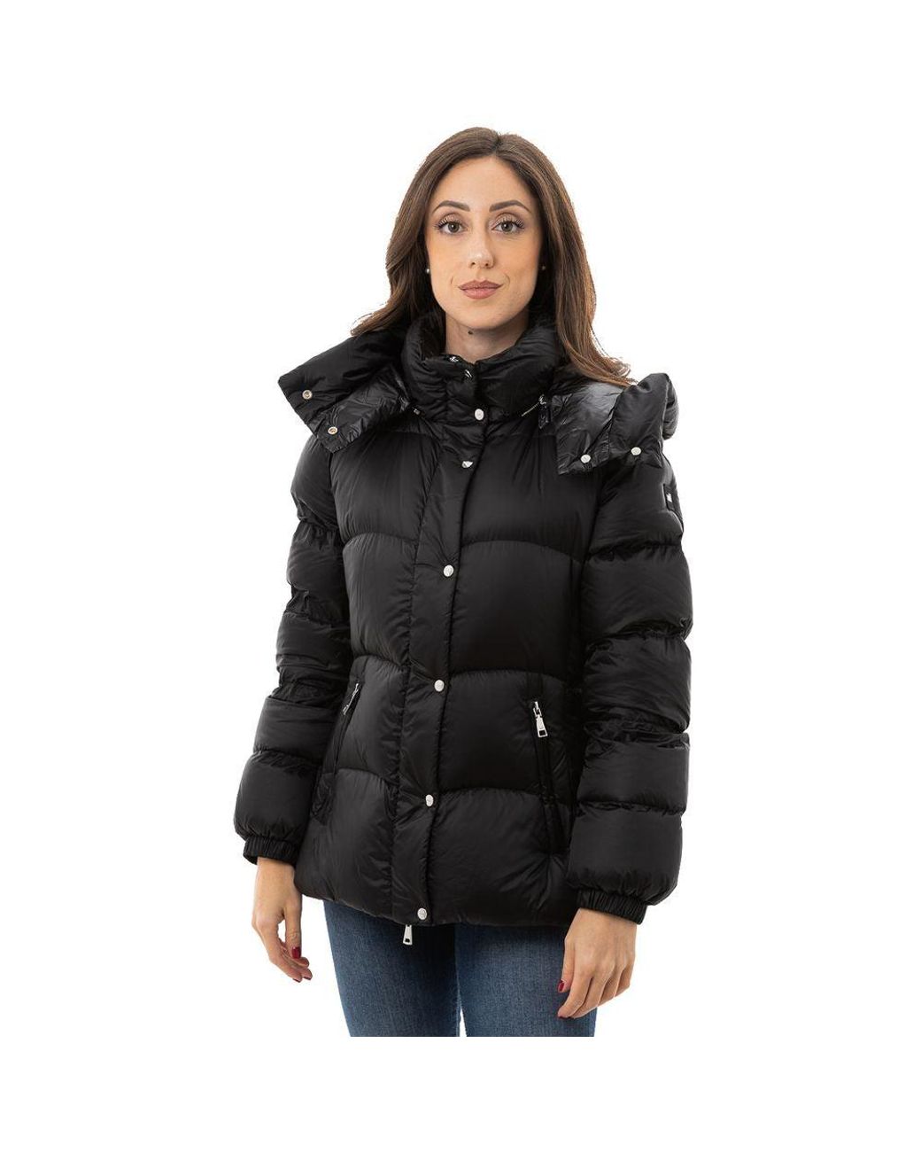 Add Black Polyamide Jackets & Coat