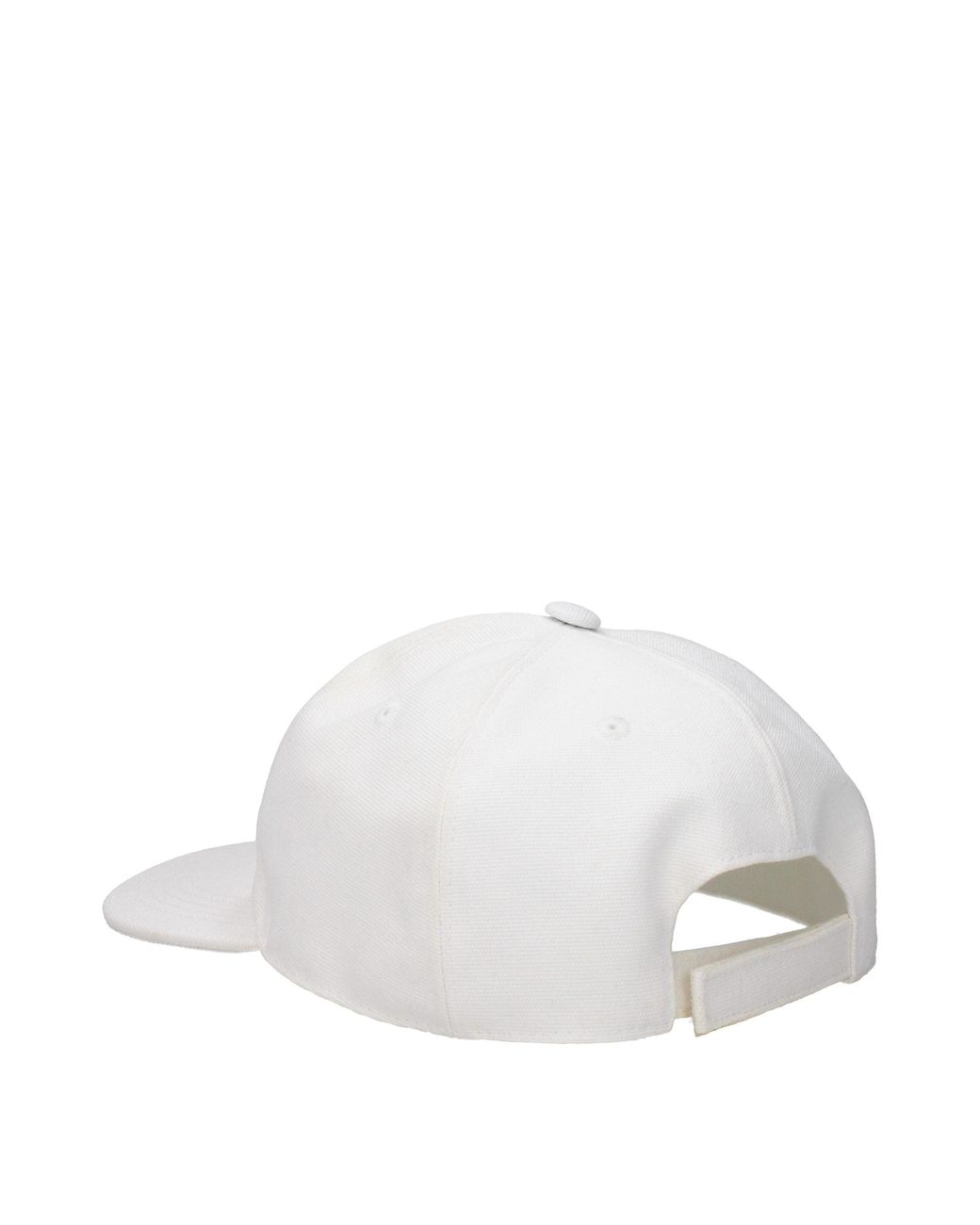 Stella McCartney White Cotton Cap (Baseball Hat)
