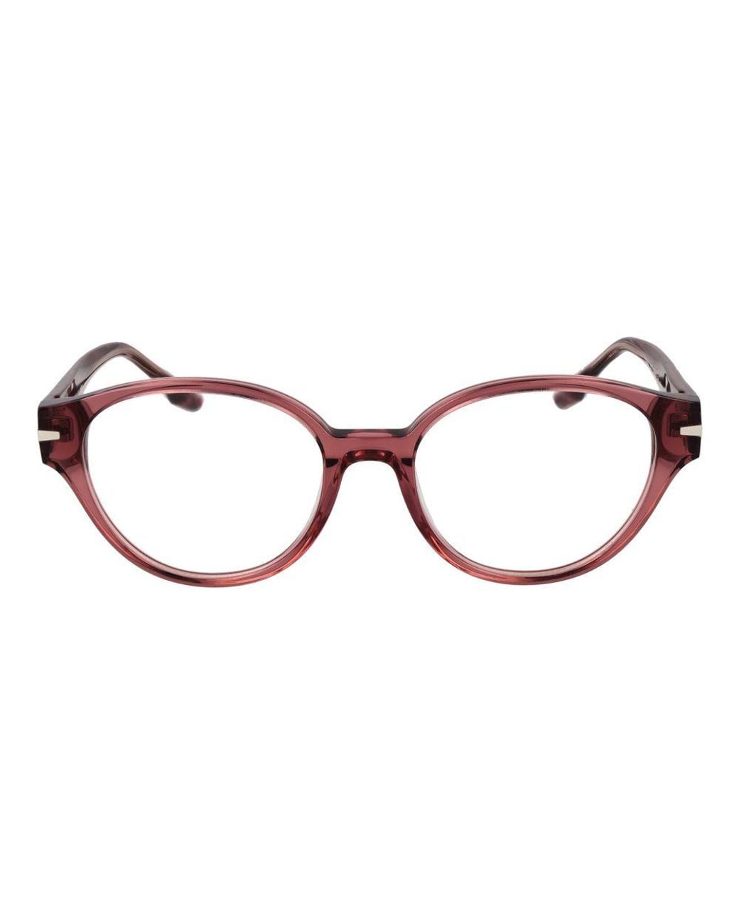 Trussardi Brown Pink Acetate Glasses (frames)