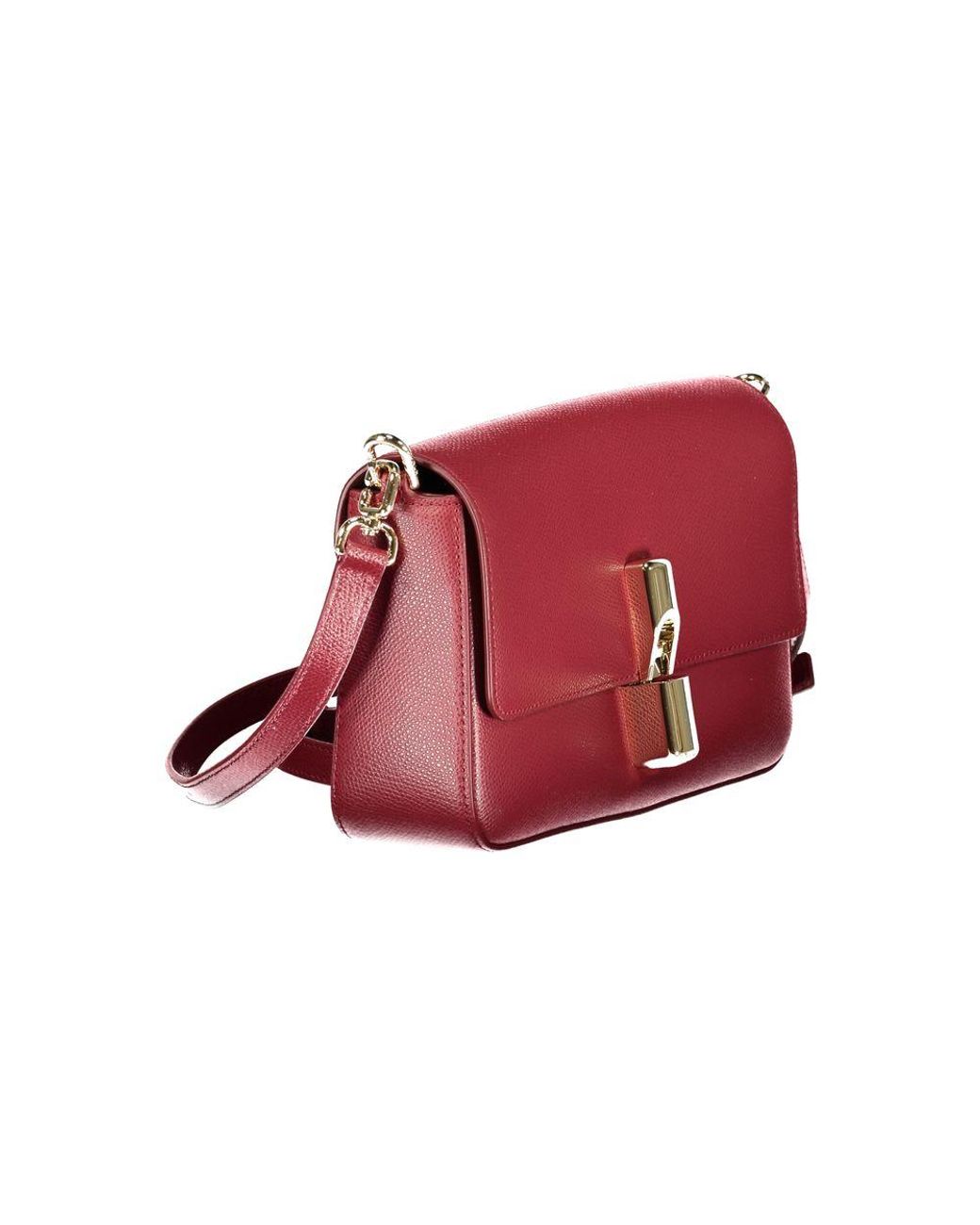Furla Red Leather Handbag