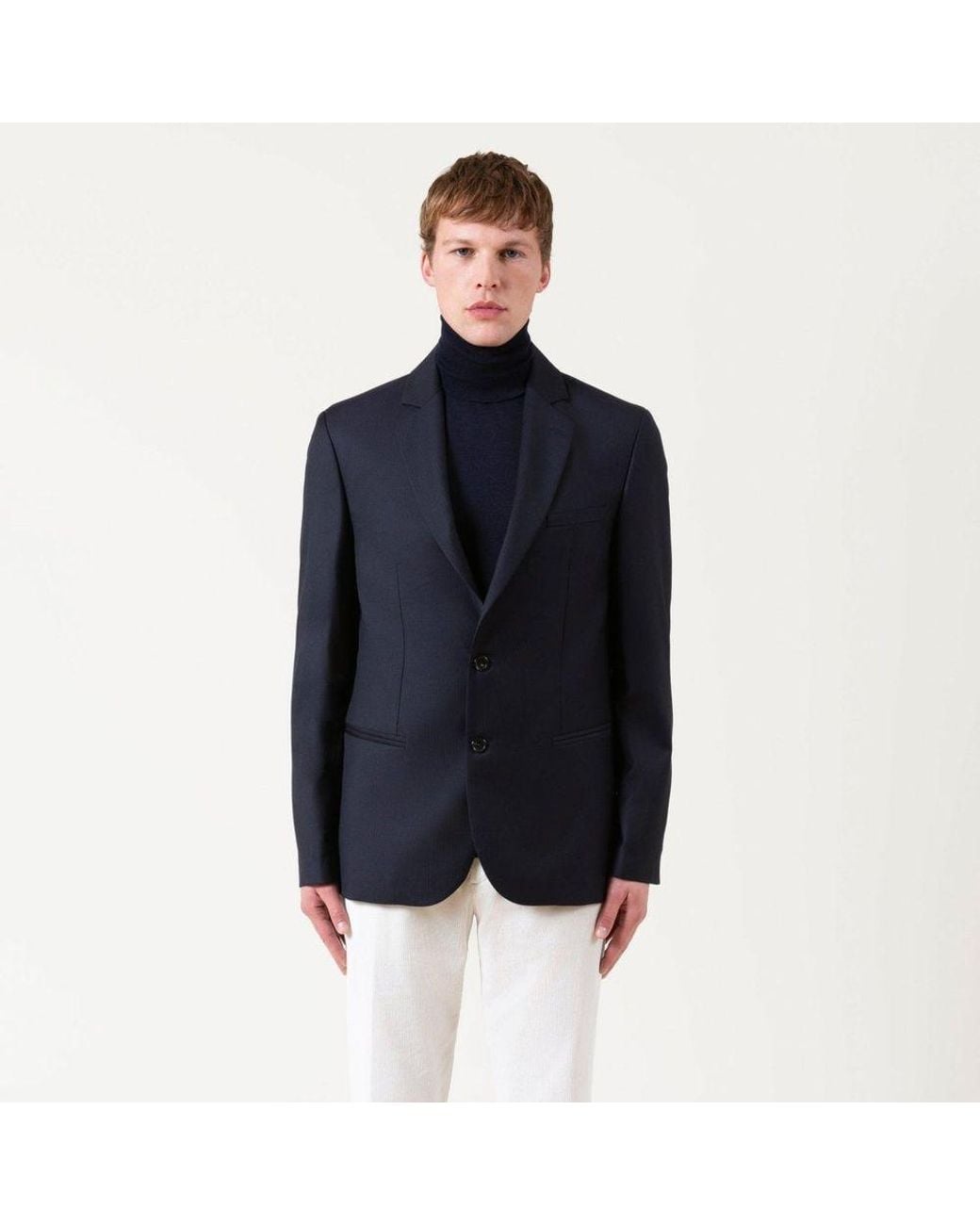 AUTORE Blue Wool Full for men