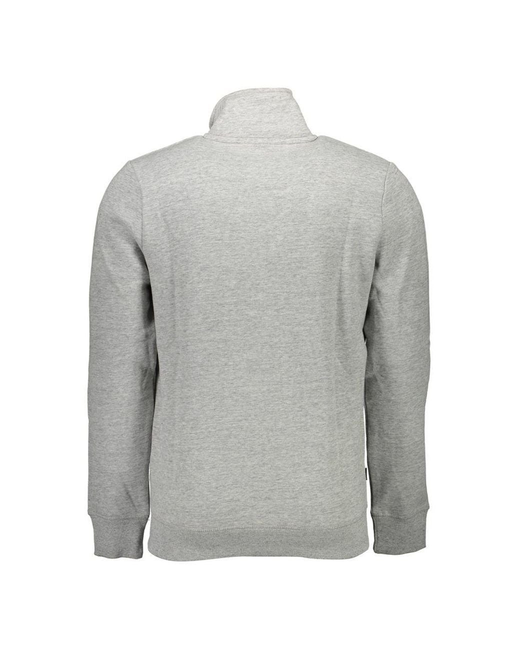 Superdry Gray Cotton Sweater for men
