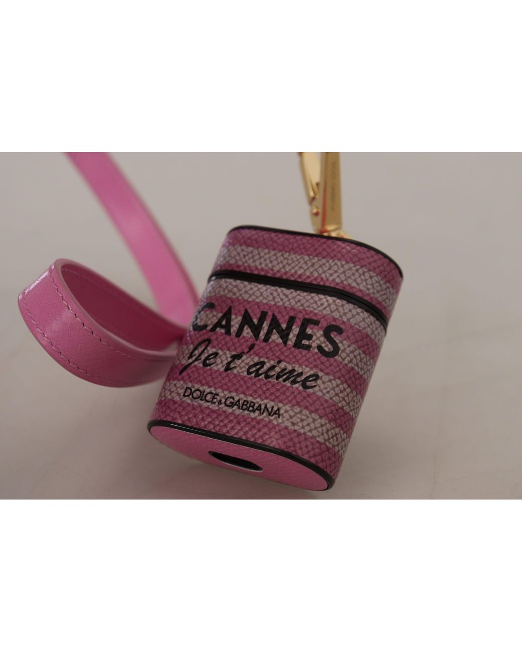 Dolce & Gabbana Multicolor Chic Leather Airpods Case