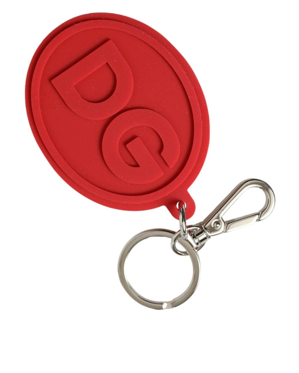 Dolce & Gabbana Red Elegant Trifold Key Holder Case