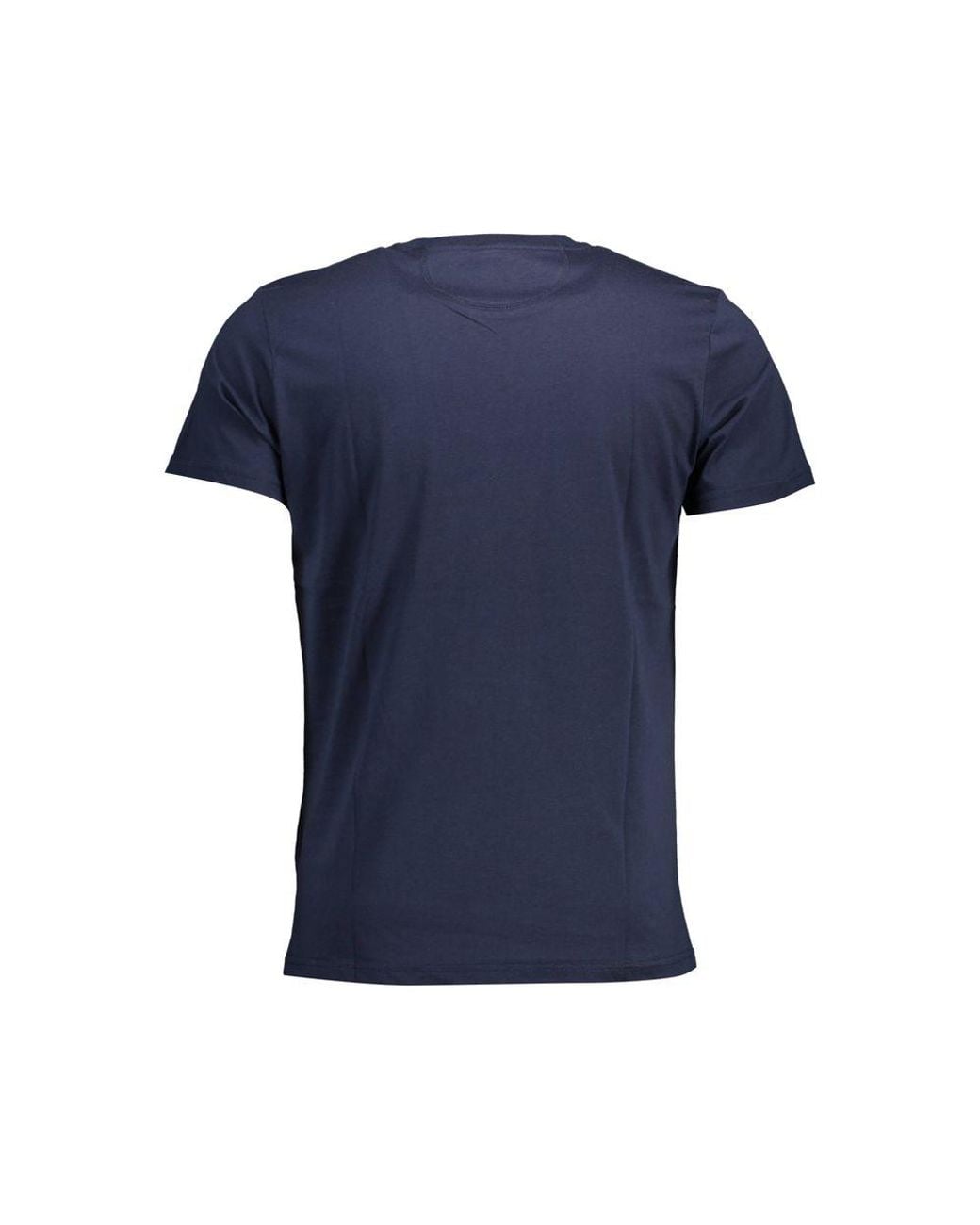 La Martina Blue Cotton T-Shirt for men