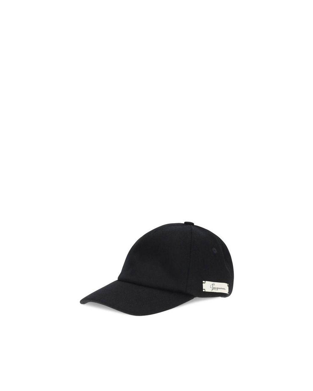 Jacquemus Black Blue Wool Oves Aries Cap (baseball Hat) for men