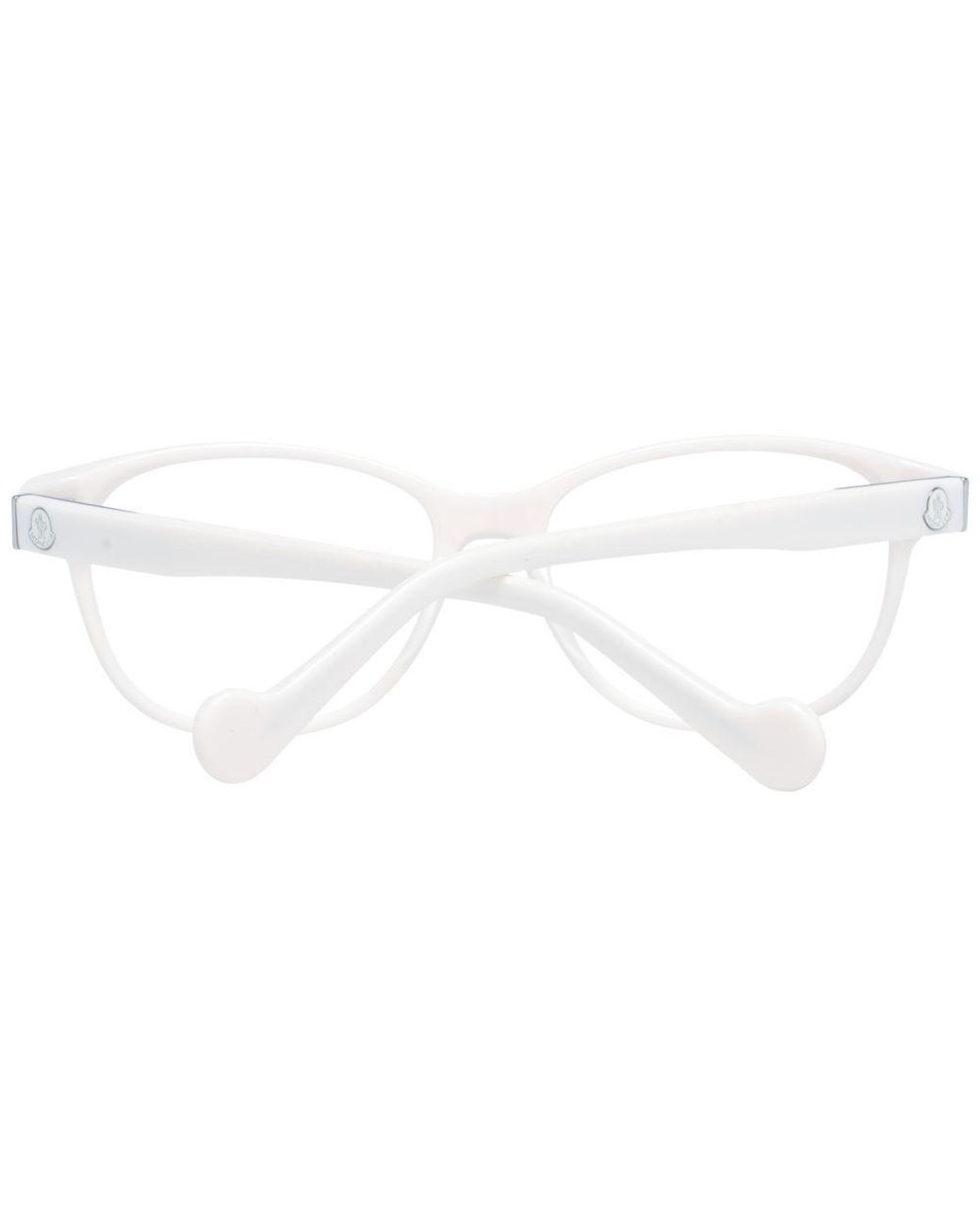 Moncler White Plastic Glasses (Frames)