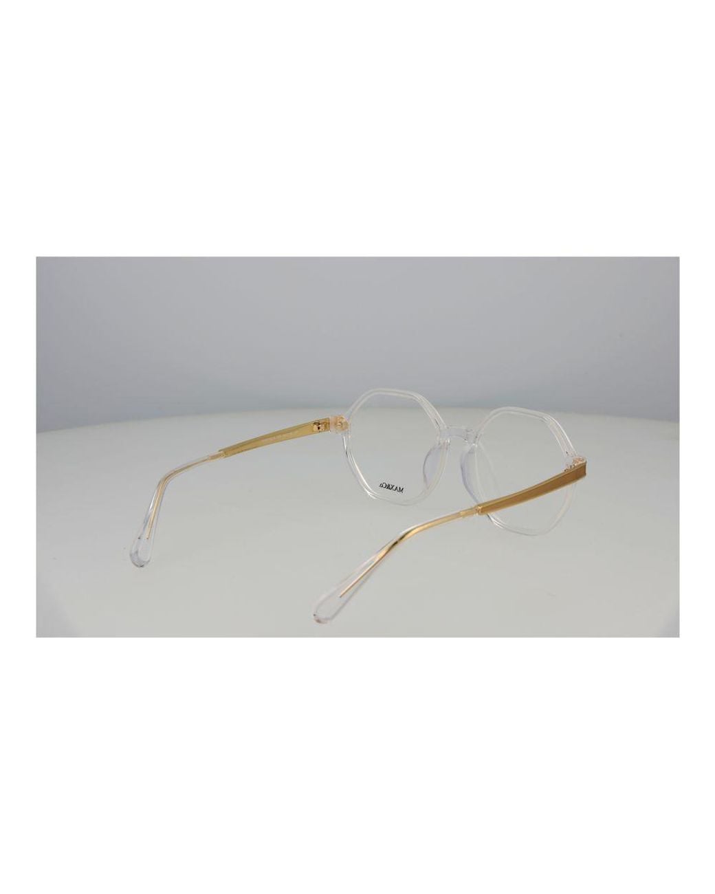 MAX&Co. Gray Transparent Acetate Glasses (frames)