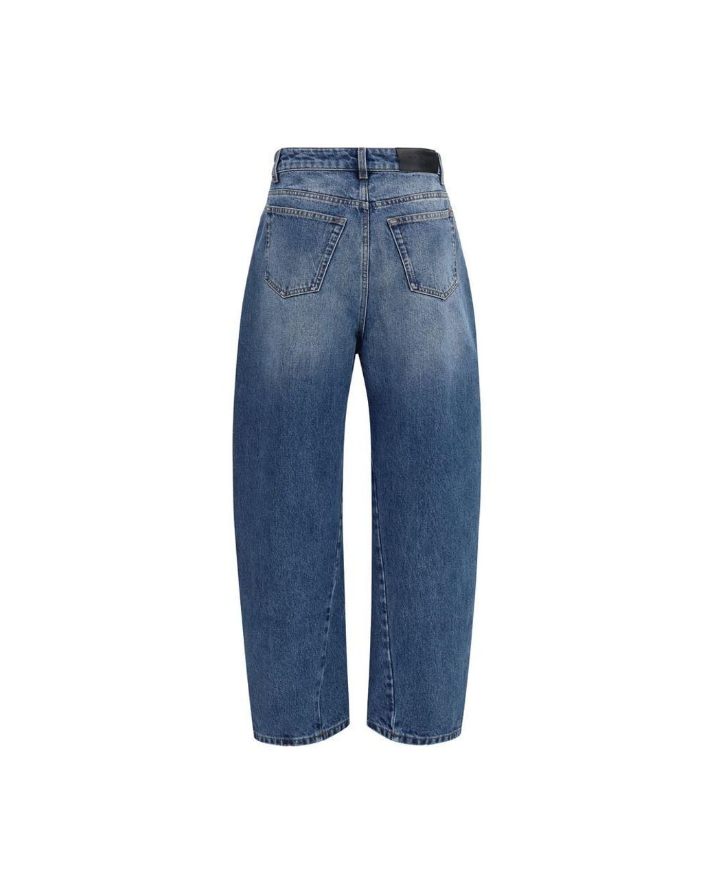 Givenchy Blue Cotton Relaxed Fit Jeans