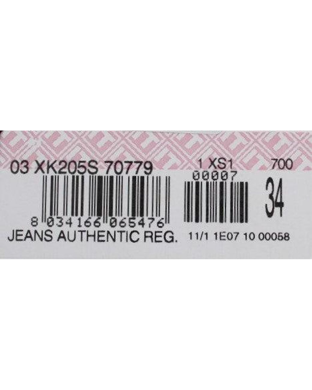 Acht Cotton Regular Straight Fit Jeans Blue Sig30481 for men