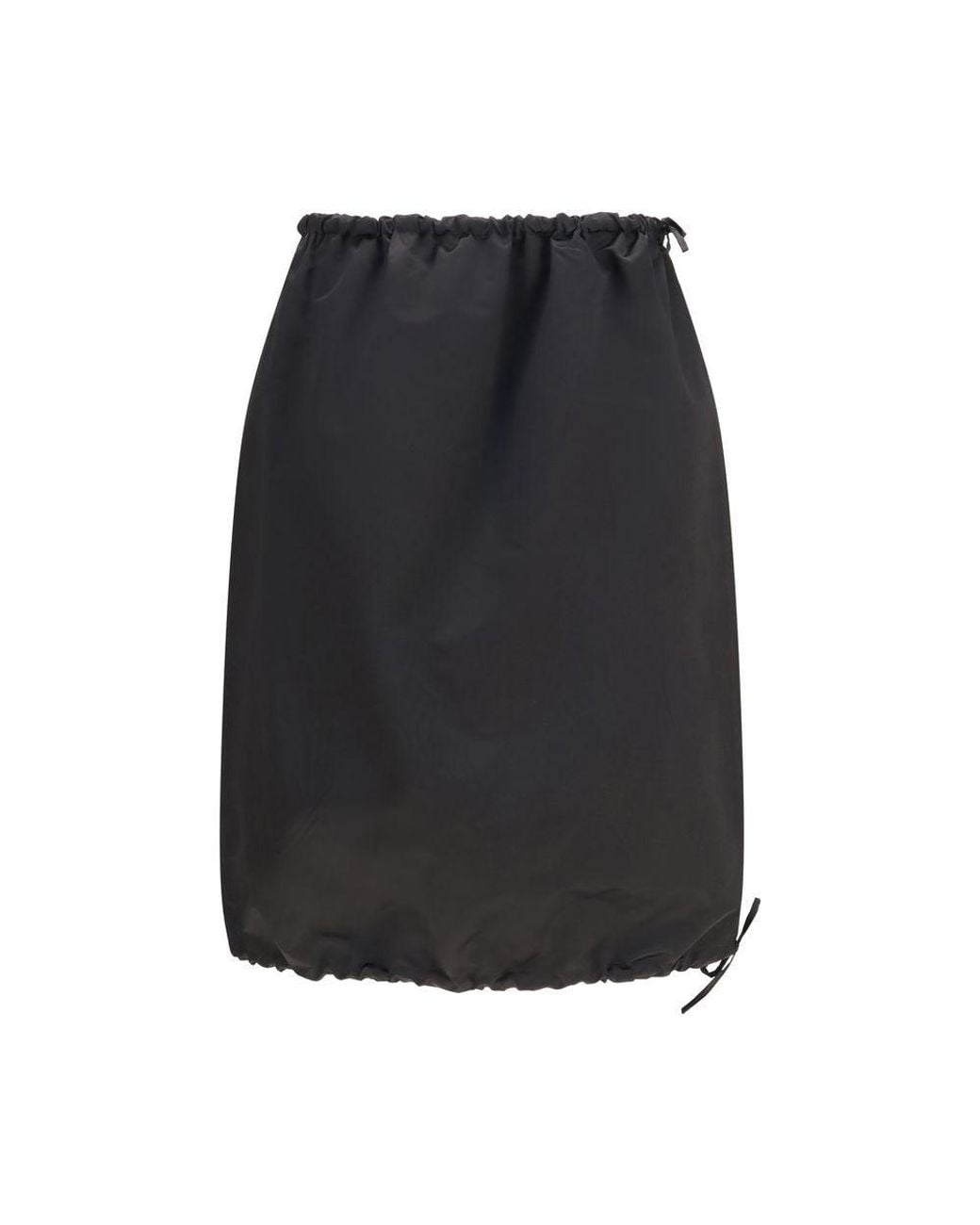 Fendi Black Cotton Mini Skirt