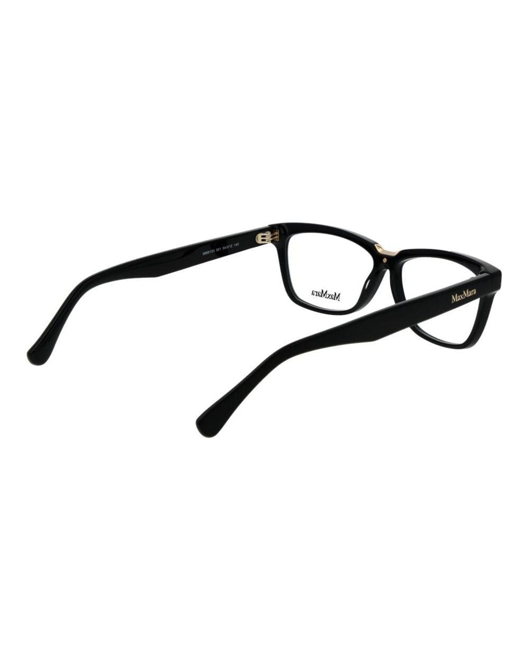 Max Mara Black Plastic Glasses (Frames)