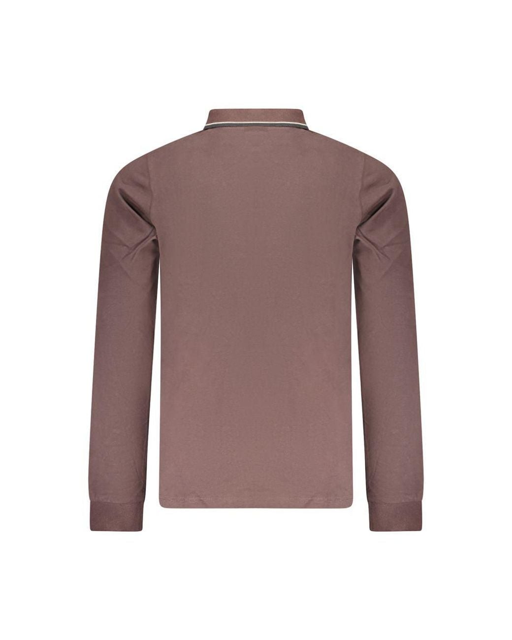 Norway 1963 Brown Cotton Mens Polo for men